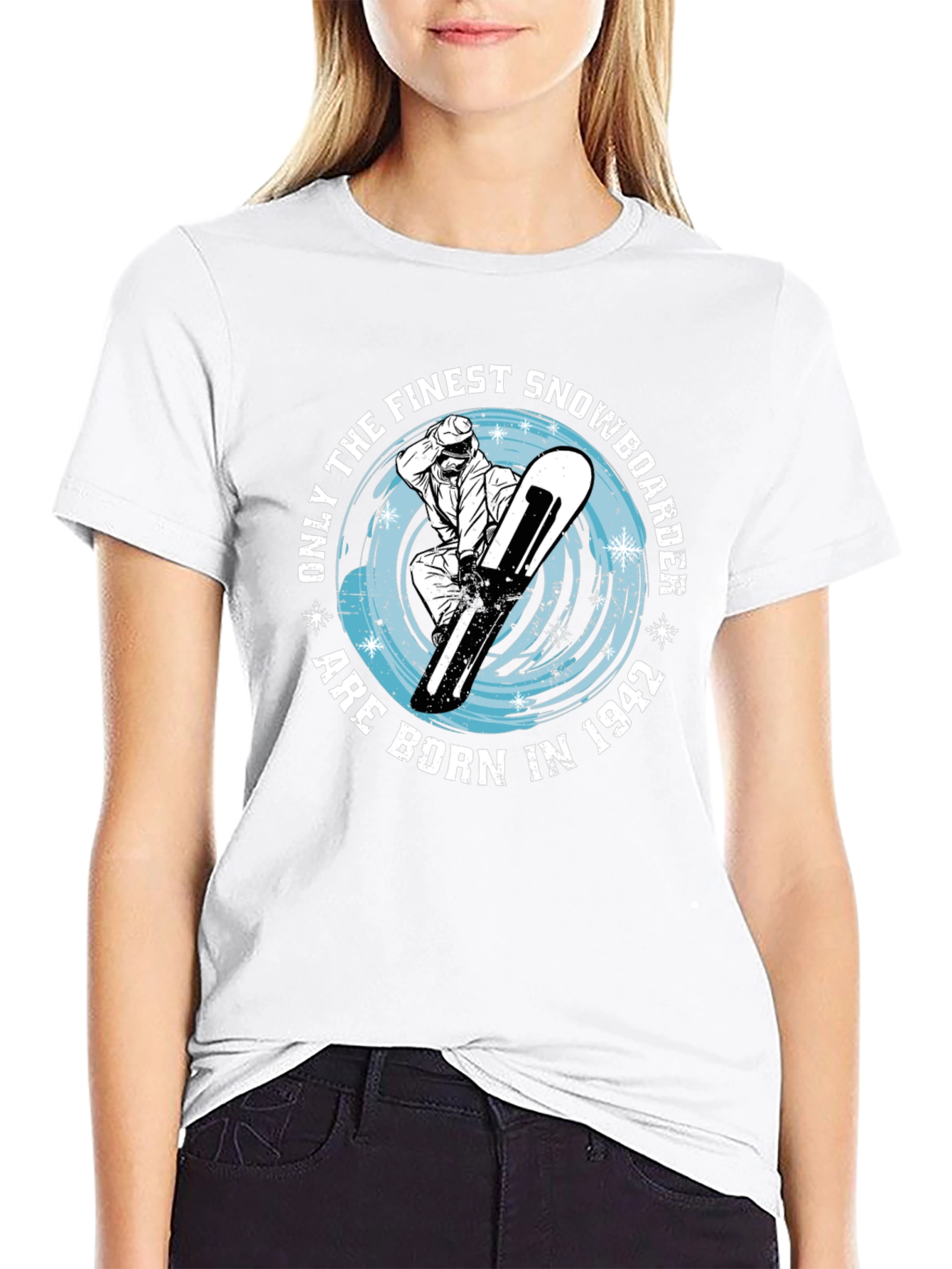 Finest Snowboarder Born in 1942 T-Shirt