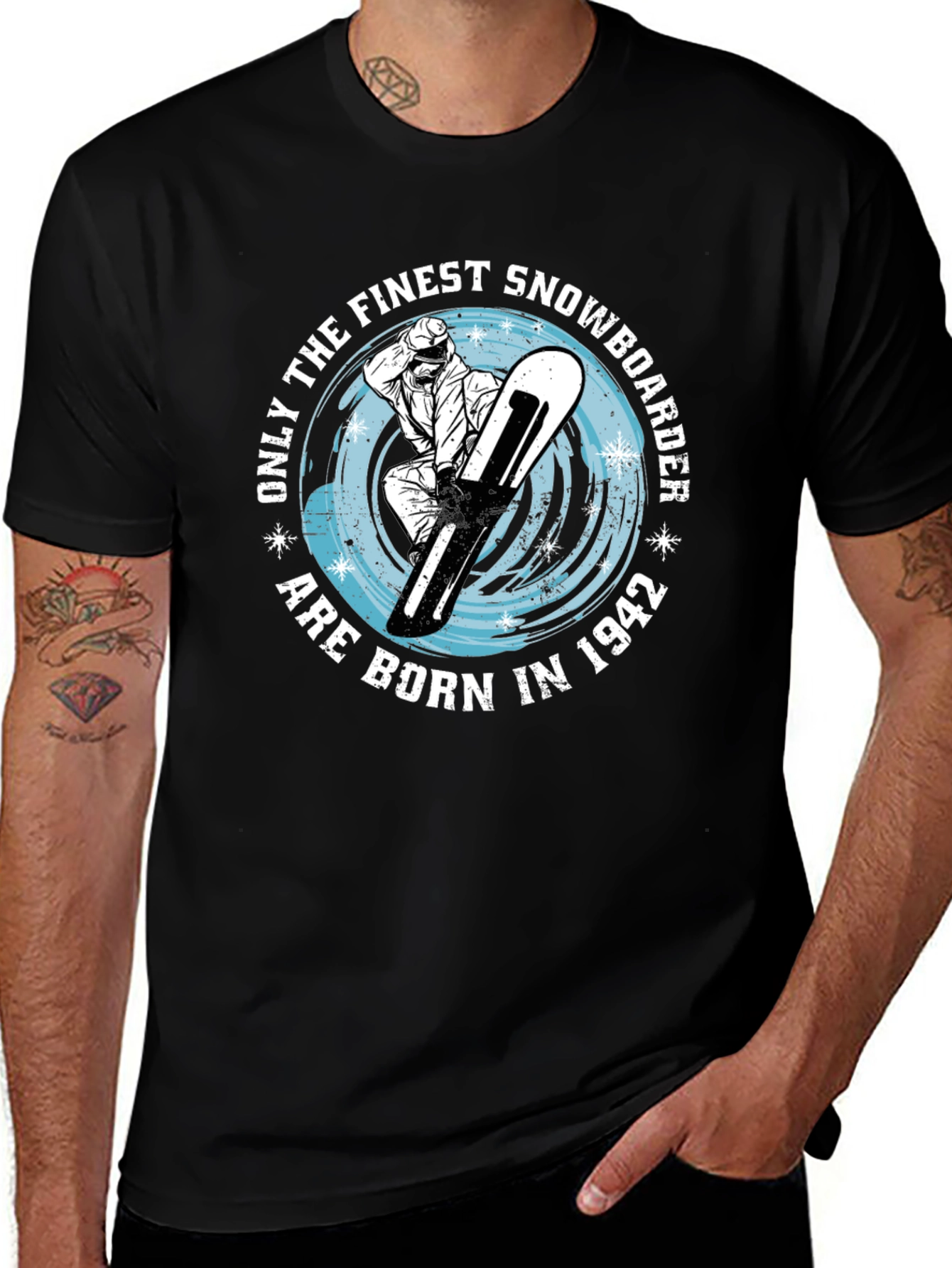 Finest Snowboarder Born in 1942 T-Shirt