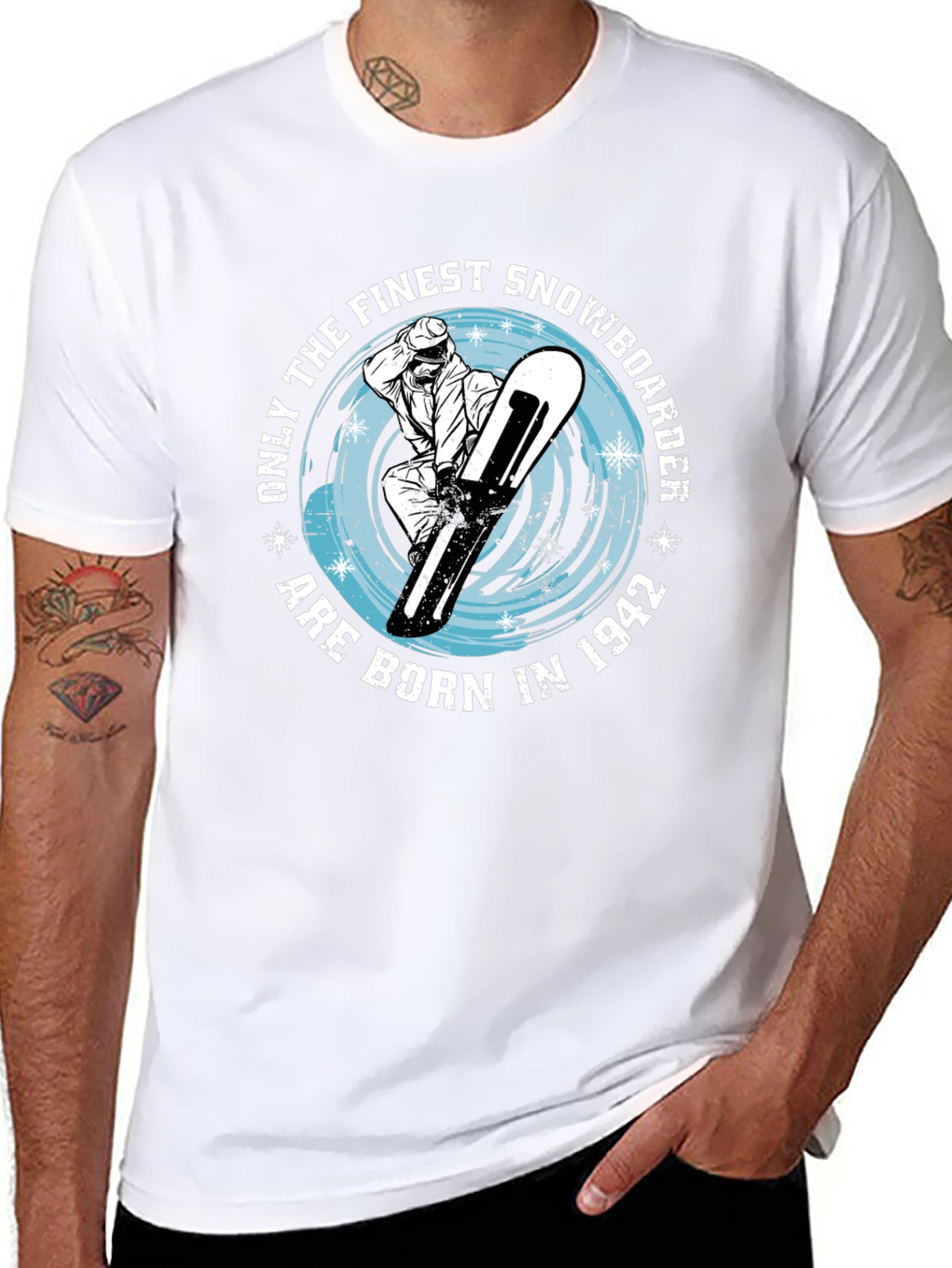 Finest Snowboarder Born in 1942 T-Shirt