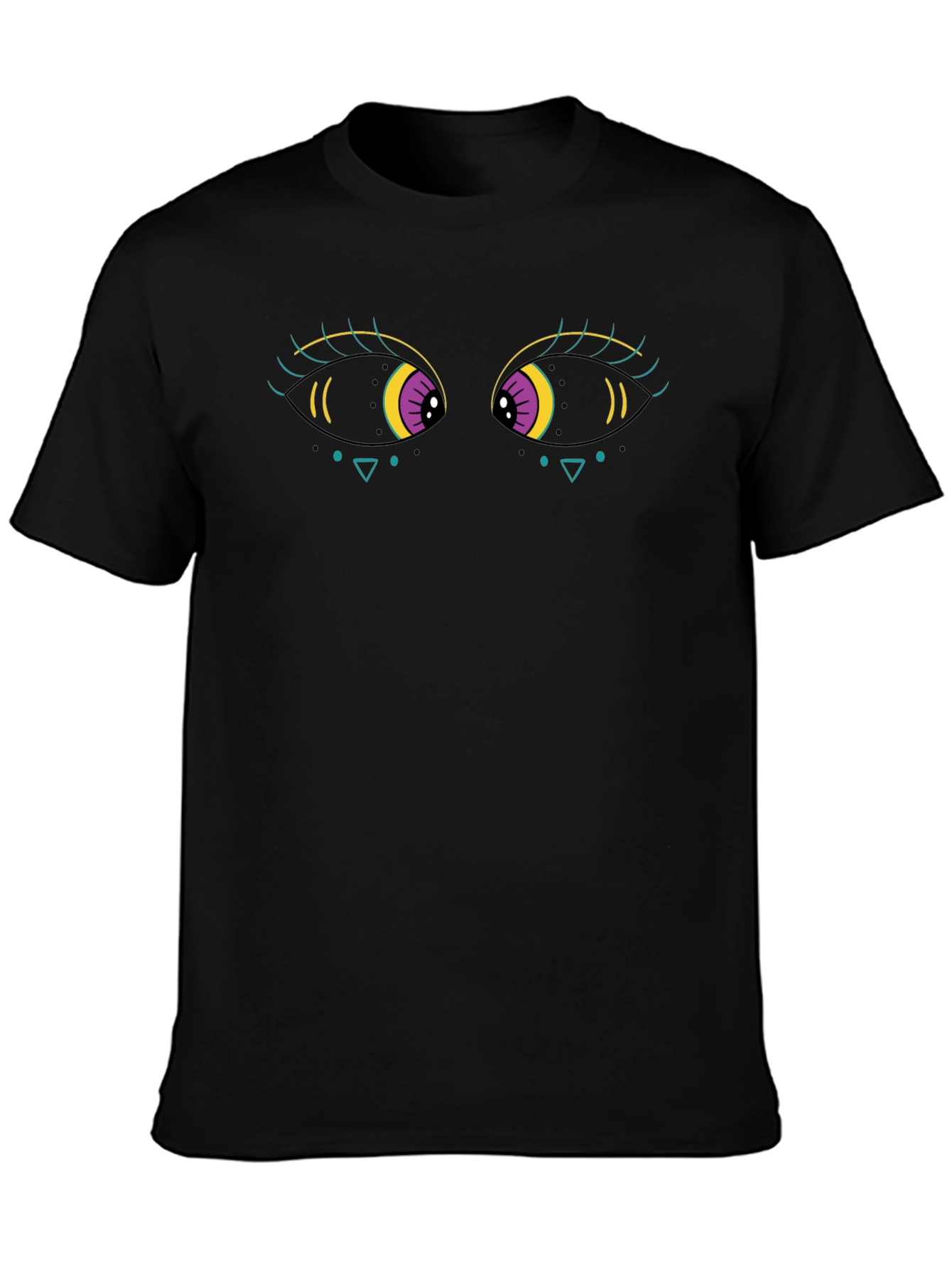 Mystic Eye Graphic T-Shirt - Black