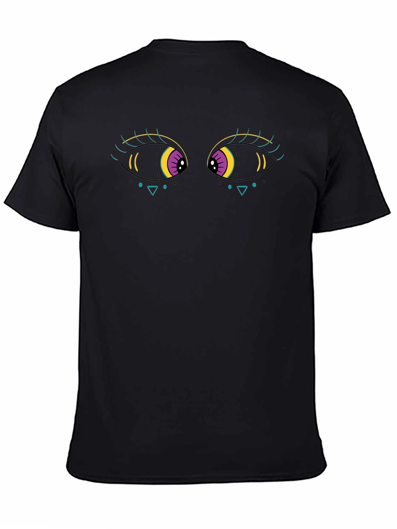Mystic Eye Graphic T-Shirt - Black