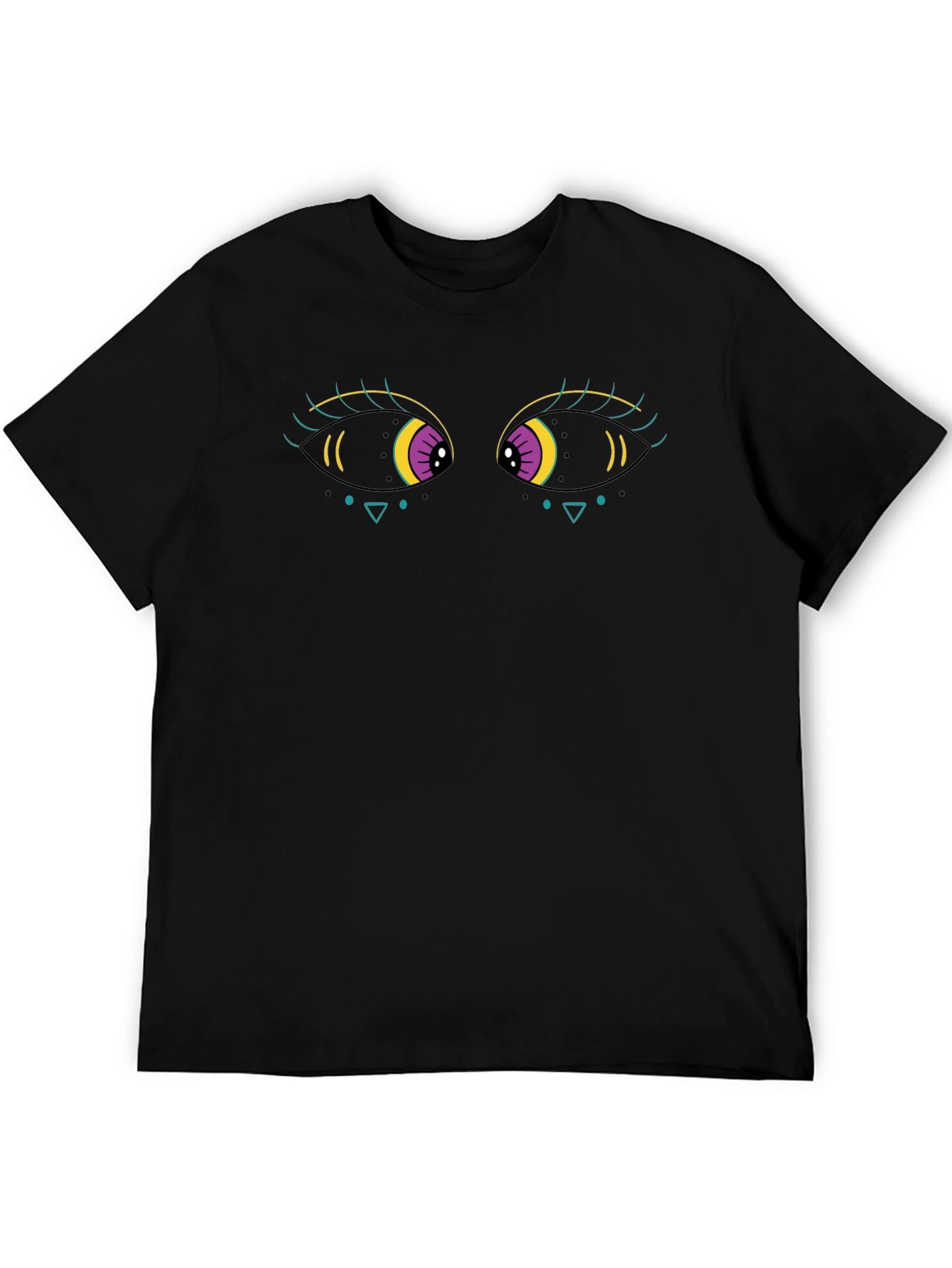Mystic Eye Graphic T-Shirt - Black