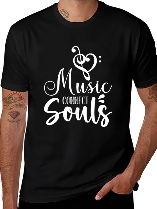Music Connect Souls Graphic T-Shirt