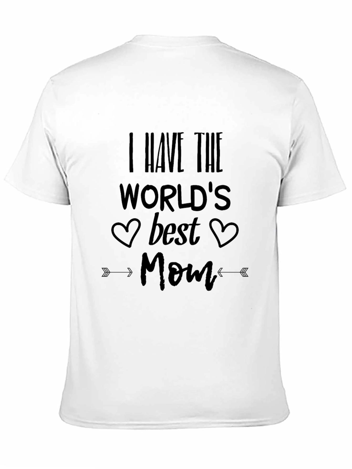 Best Mom Ever Graphic T-Shirt - Black