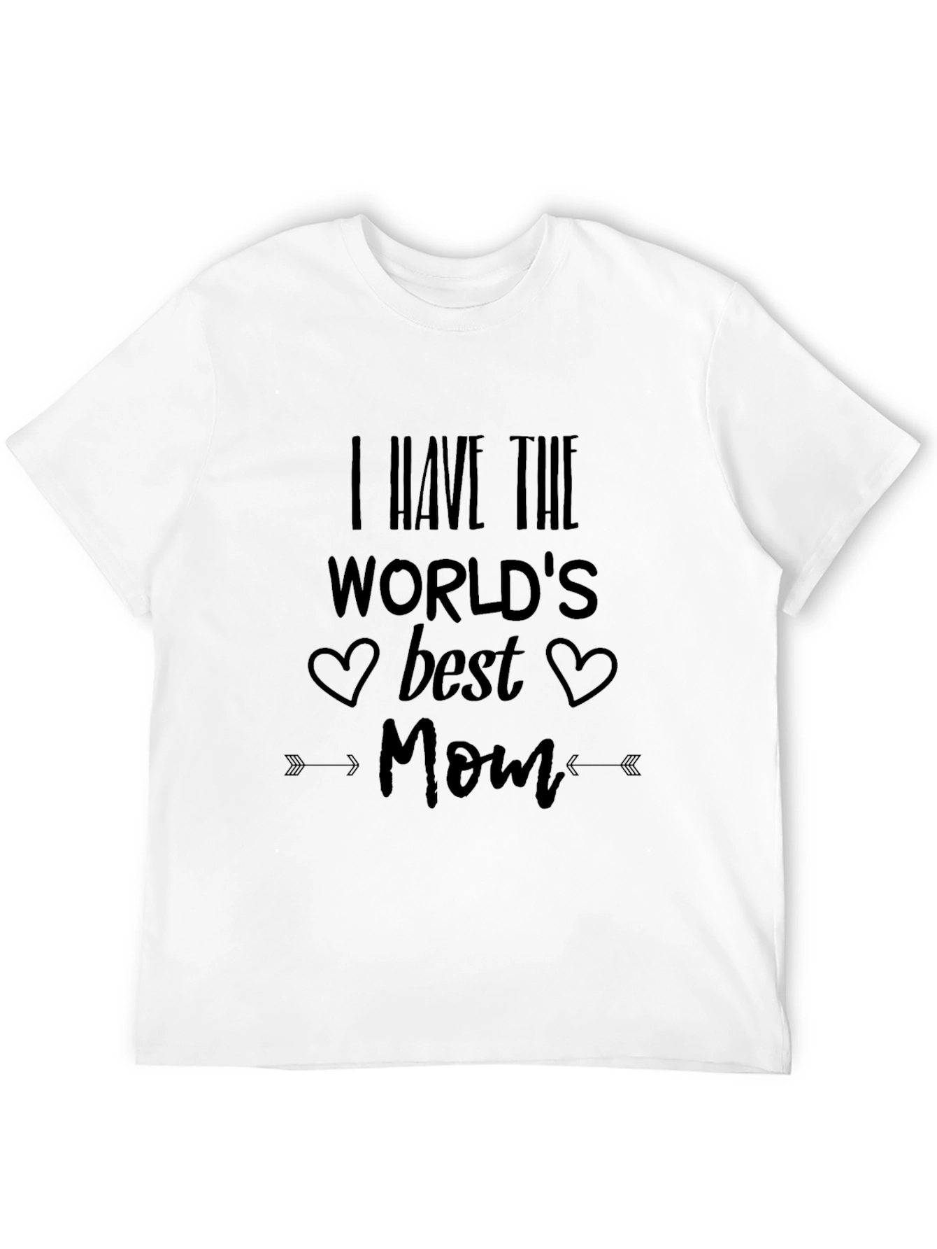 Best Mom Ever Graphic T-Shirt - Black