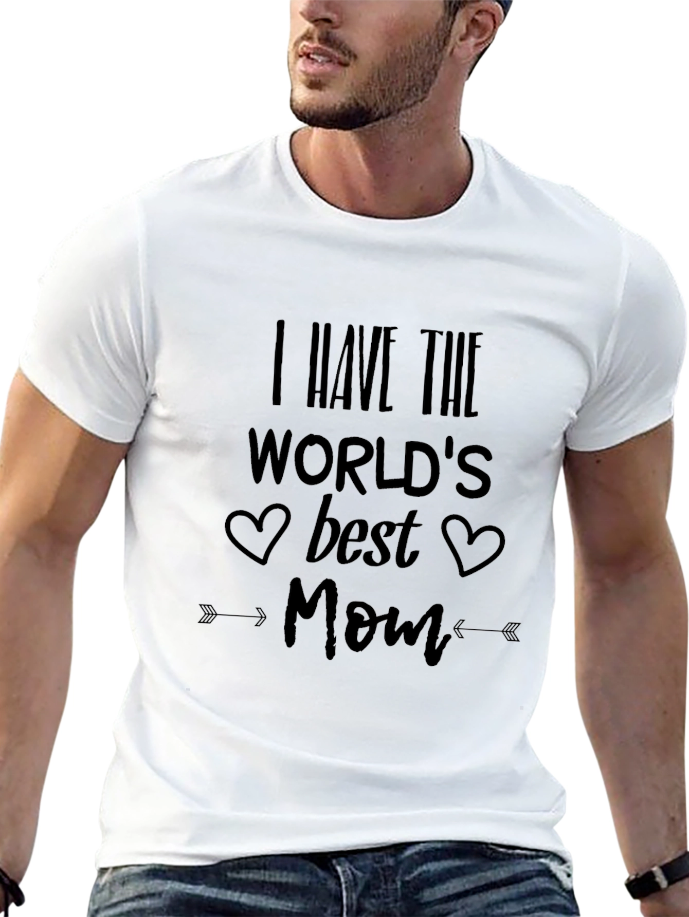 Best Mom Ever Graphic T-Shirt - Black