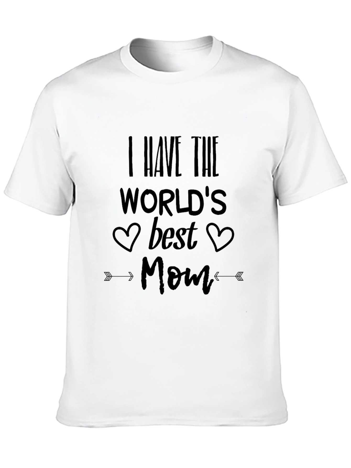 Best Mom Ever Graphic T-Shirt - Black