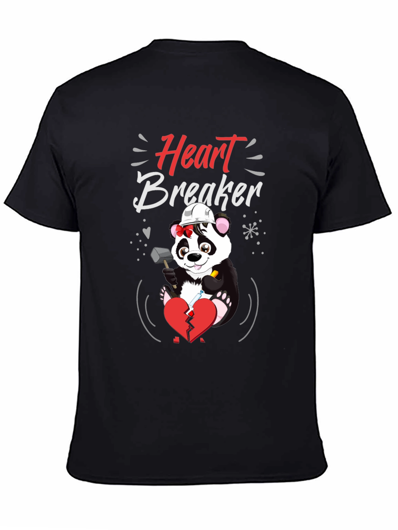Heart Breaker Panda T-Shirt