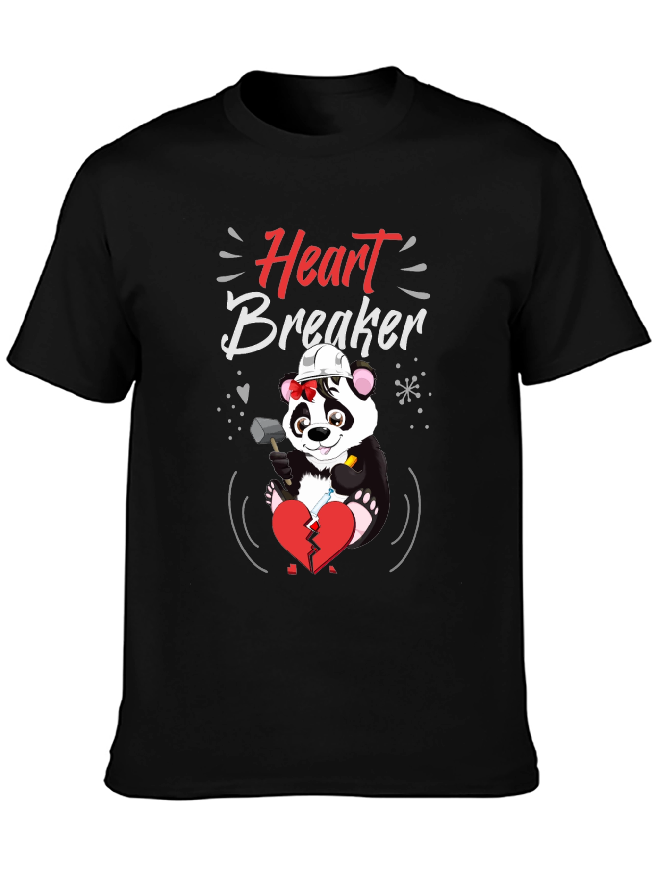 Heart Breaker Panda T-Shirt