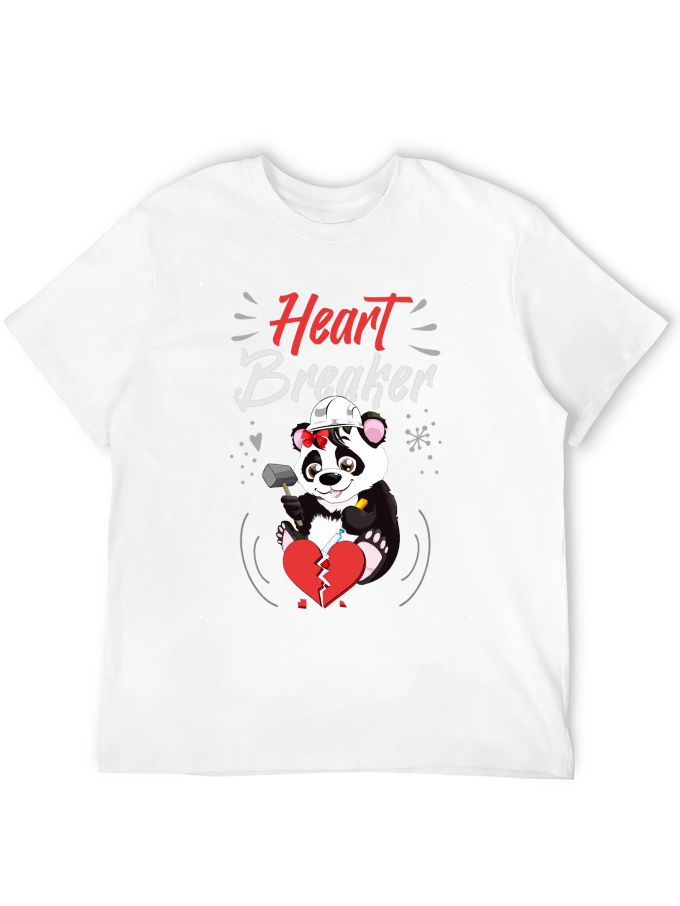 Heart Breaker Panda T-Shirt