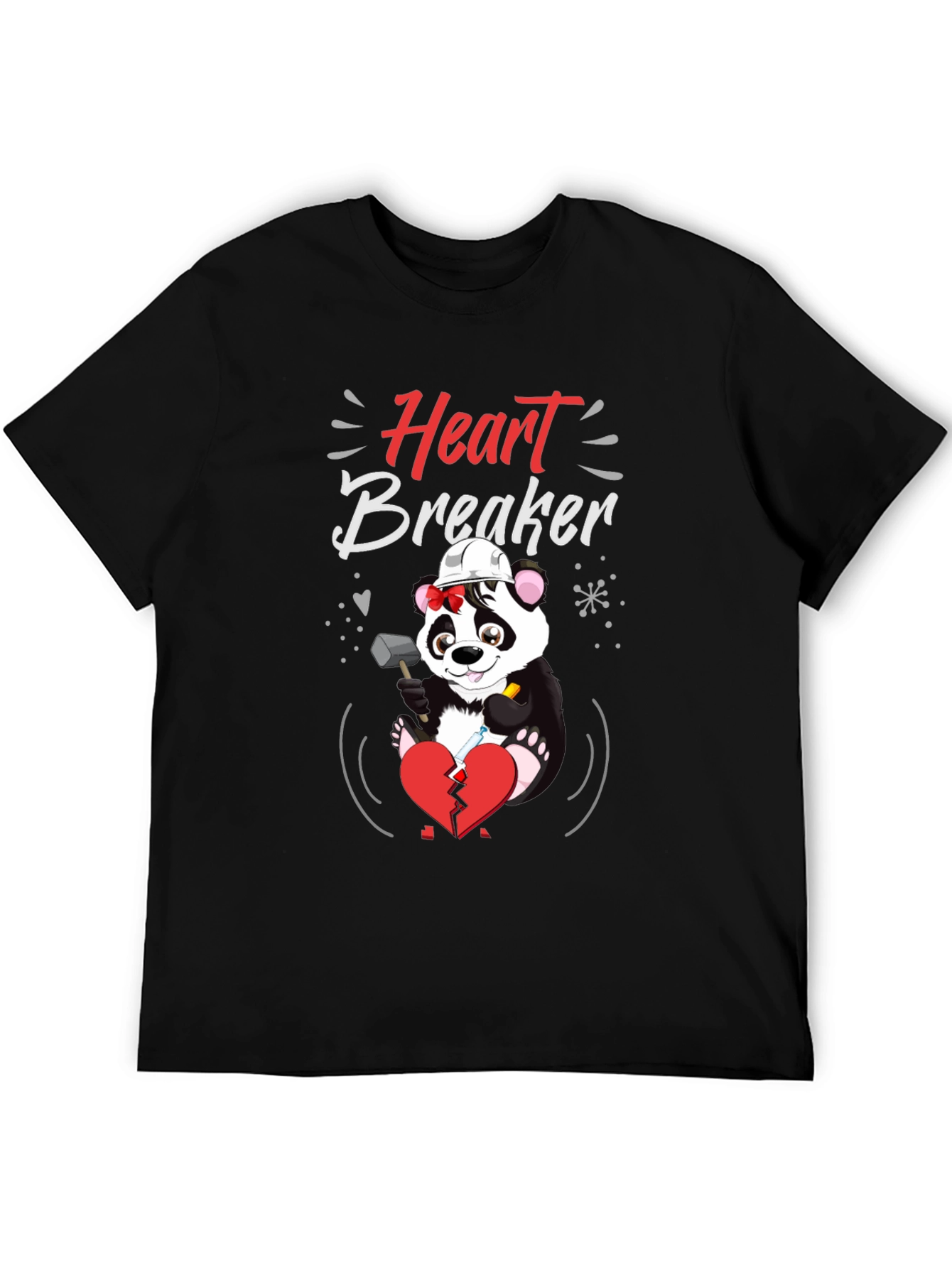 Heart Breaker Panda T-Shirt