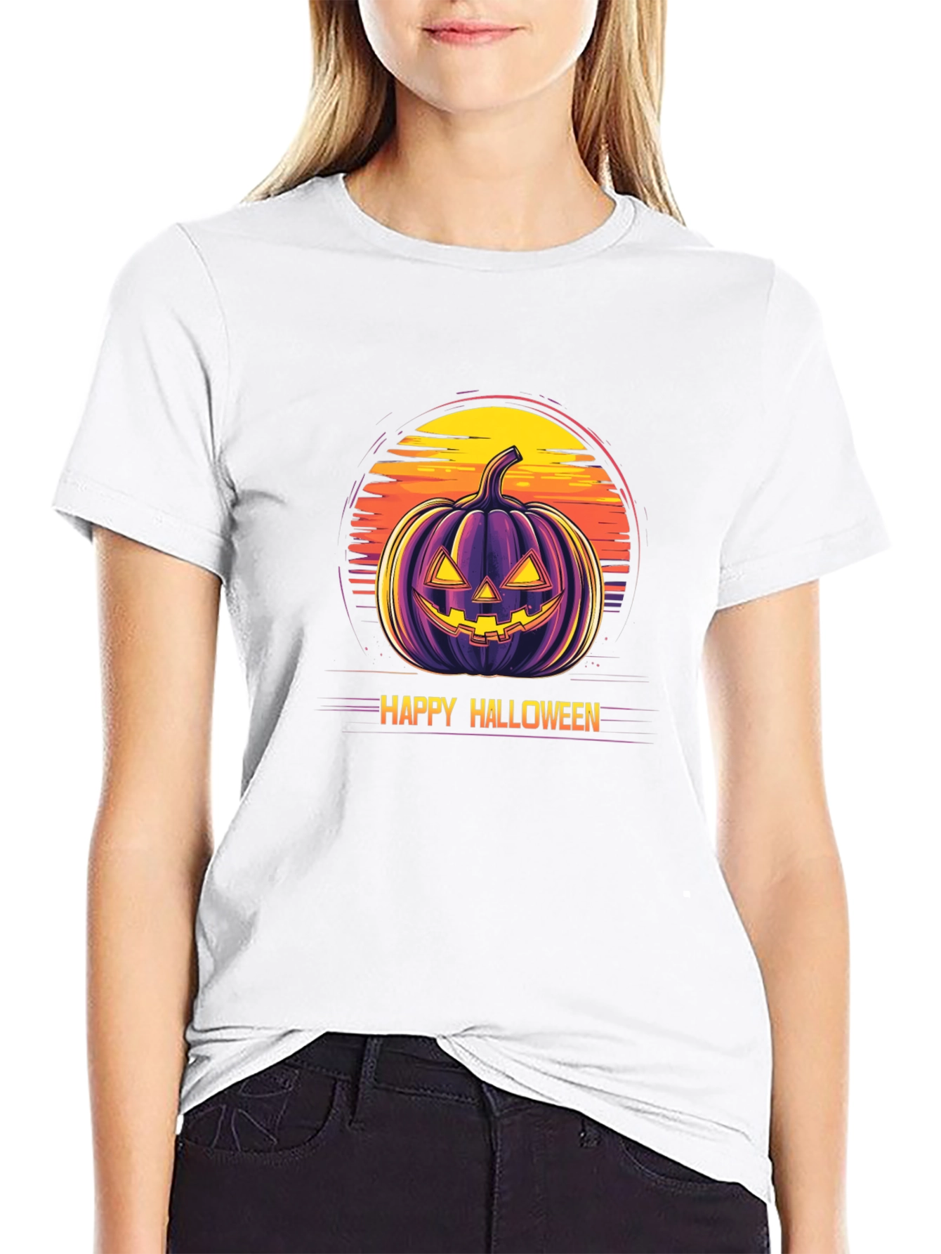 Happy Halloween Pumpkin T-Shirt