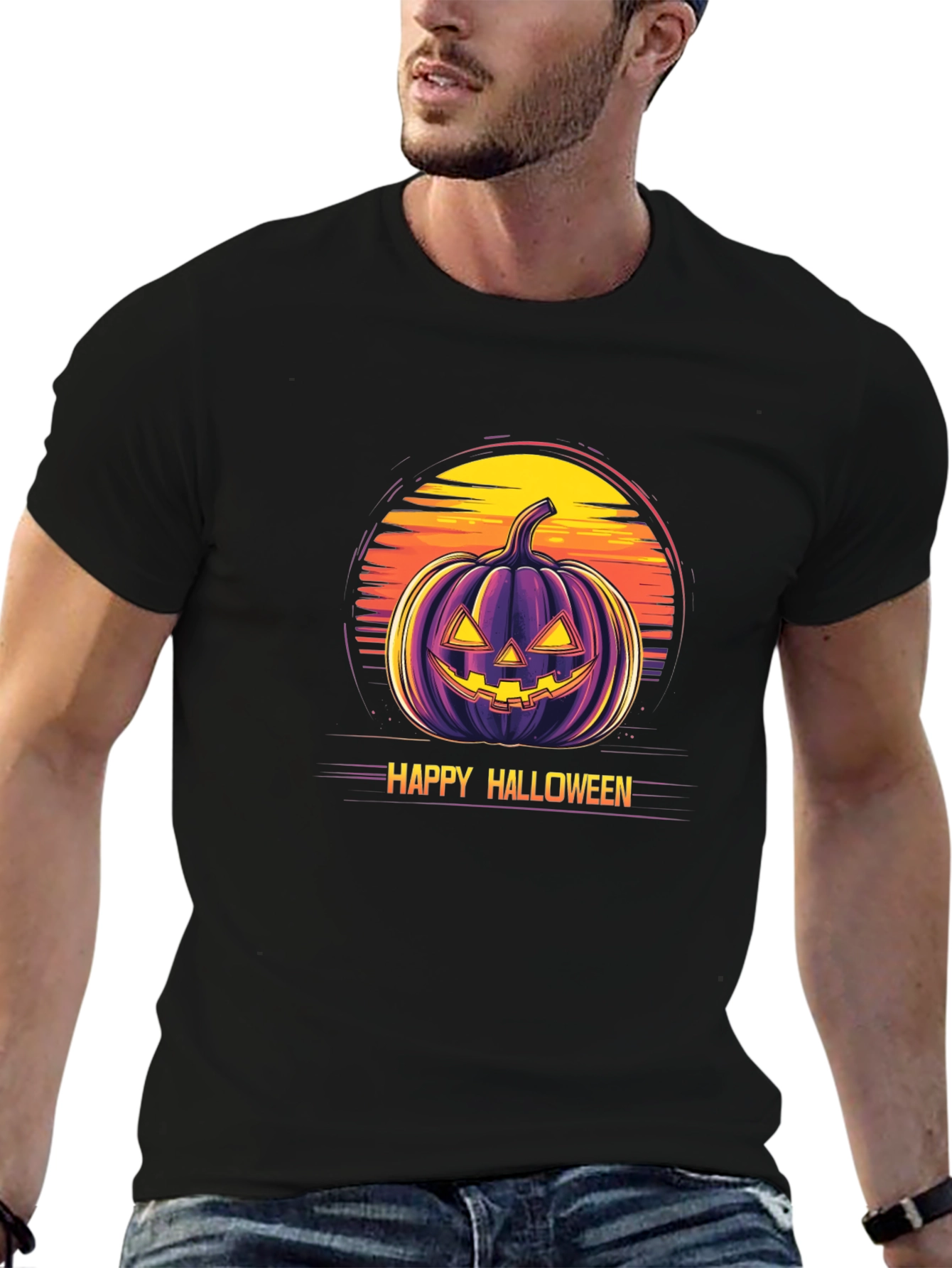 Happy Halloween Pumpkin T-Shirt