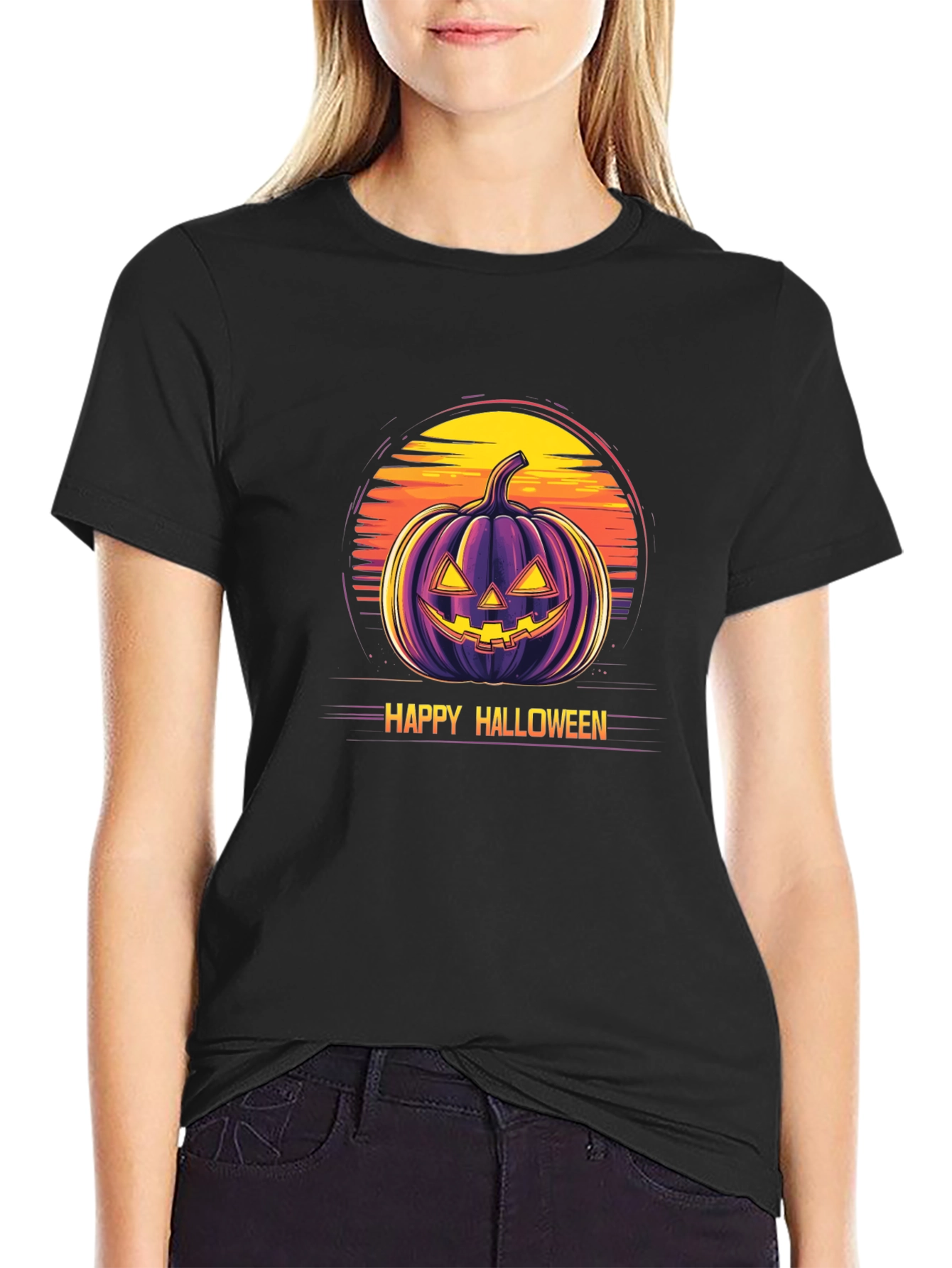 Happy Halloween Pumpkin T-Shirt