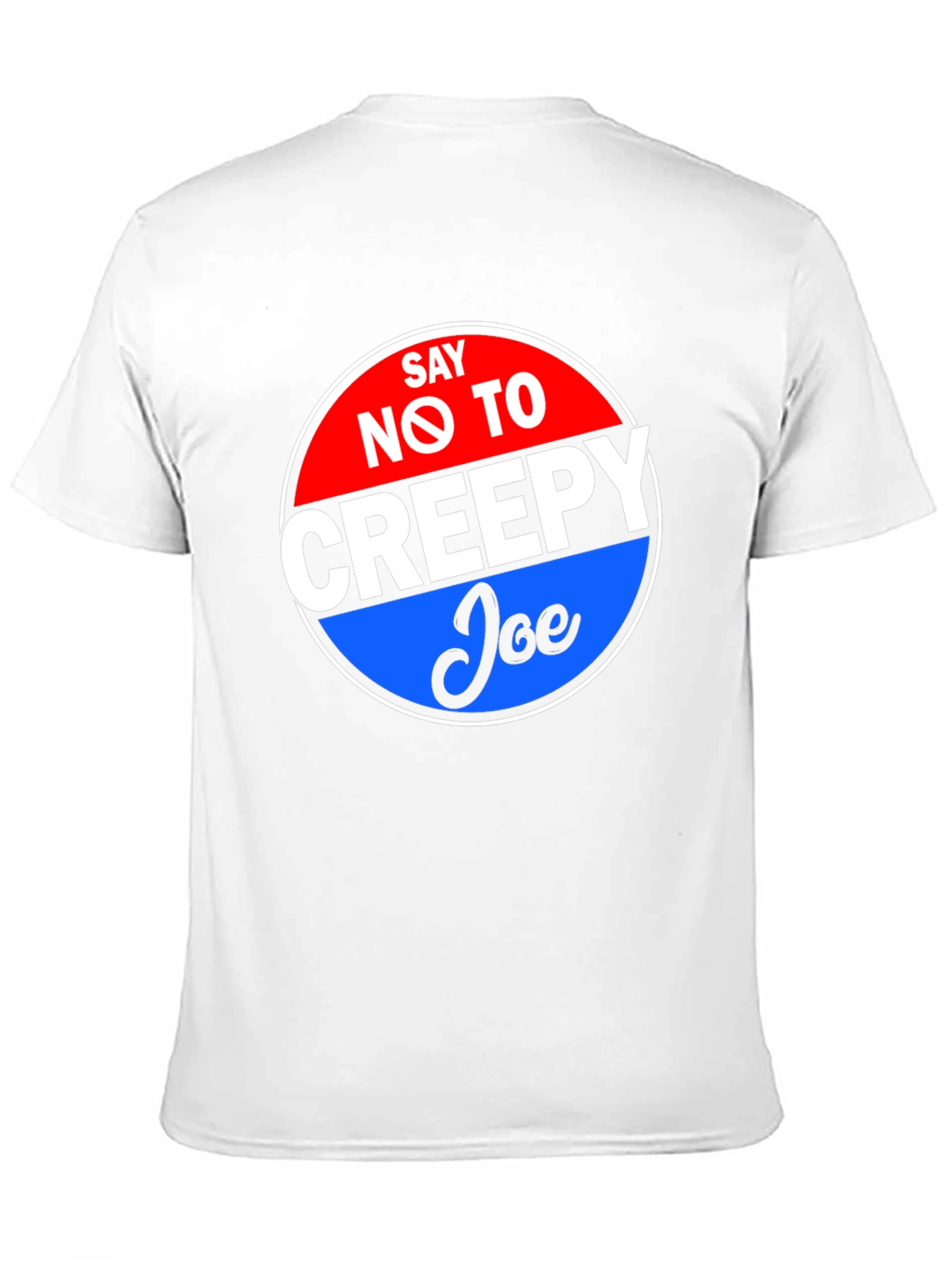 Say No to Creepy Joe Black Graphic Tee