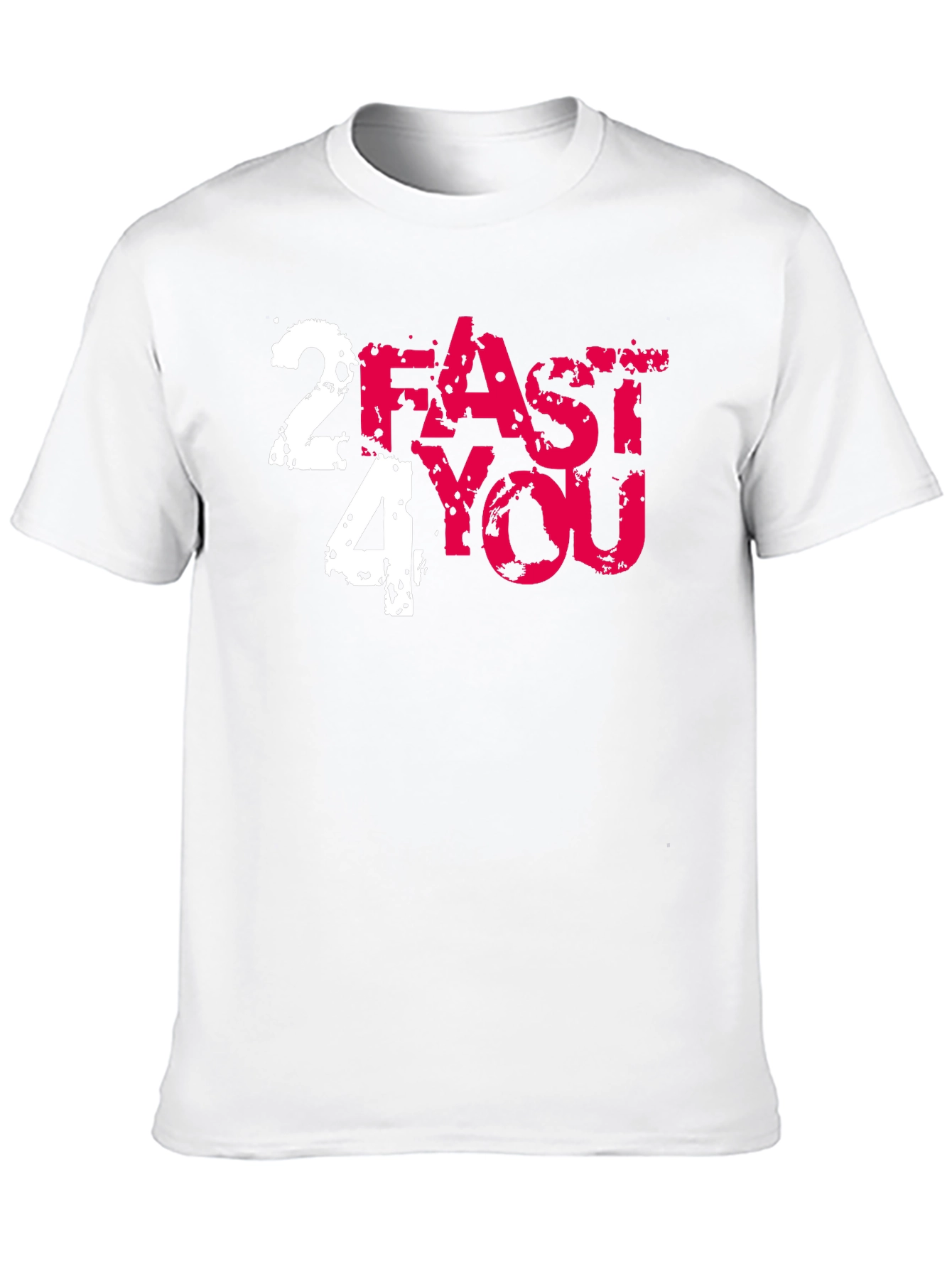 2 Fast 4 You Graphic Tee - Black