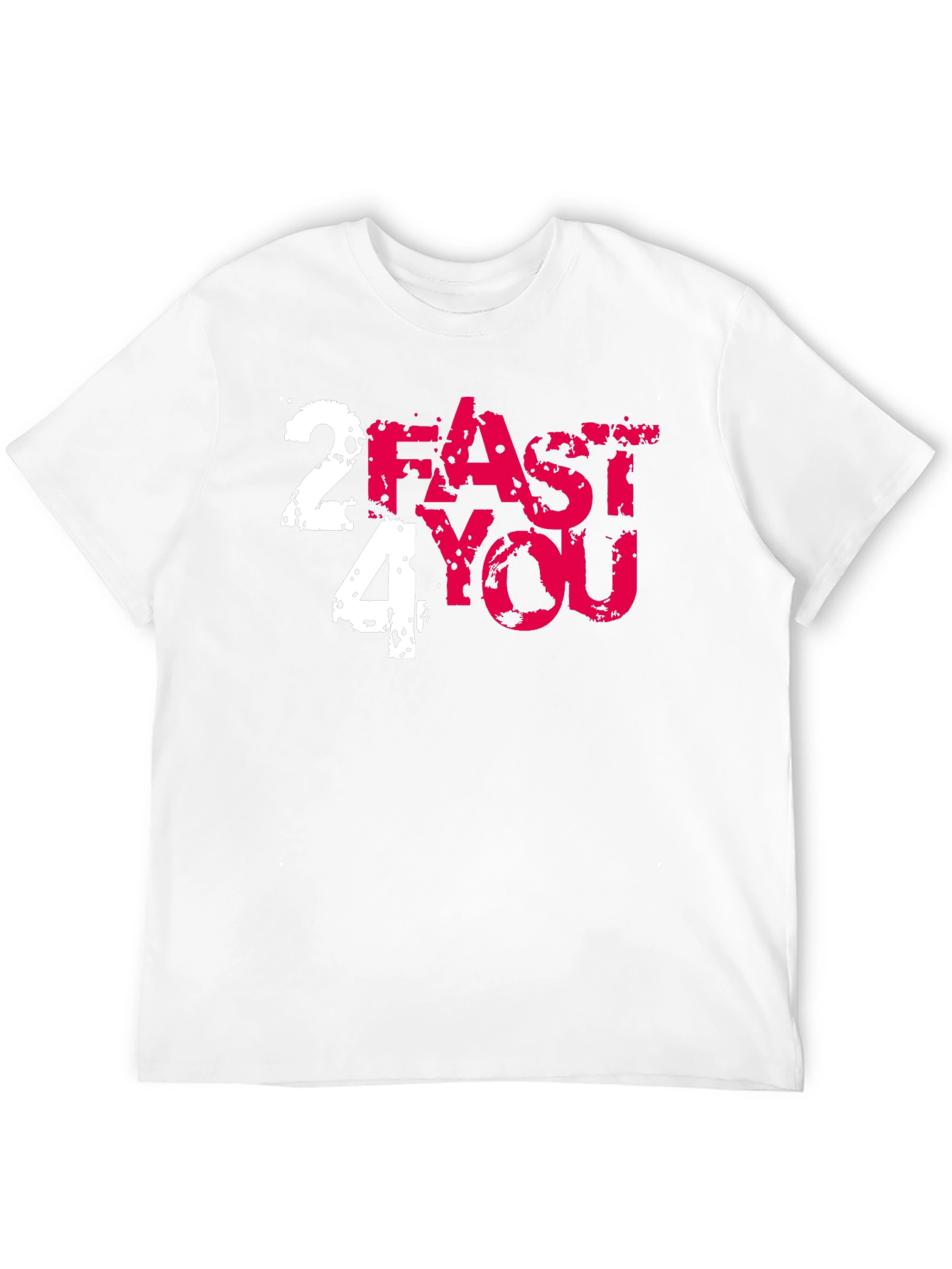 2 Fast 4 You Graphic Tee - Black