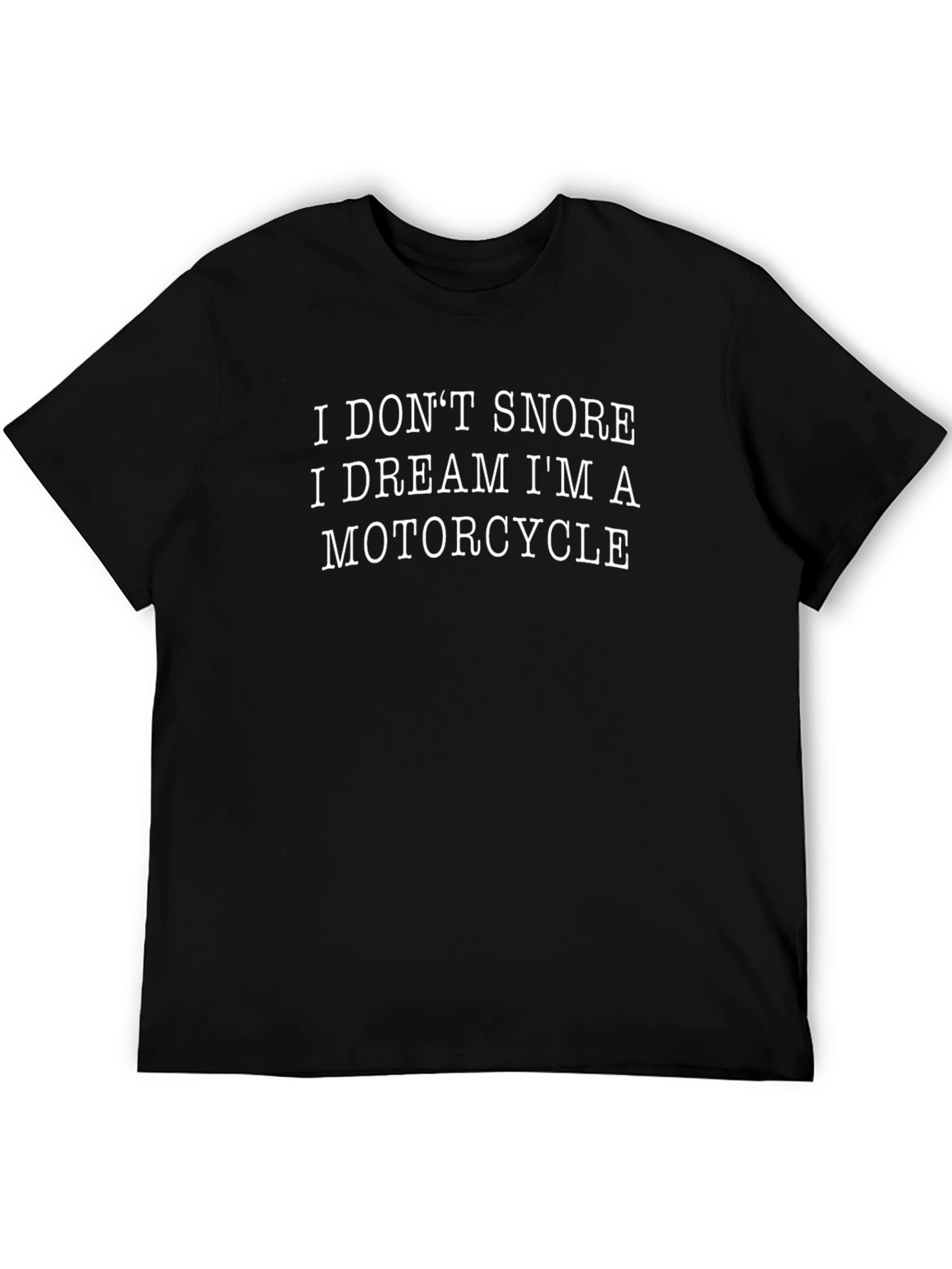 Motorcycle Dream T-Shirt - Funny Snoring Tee