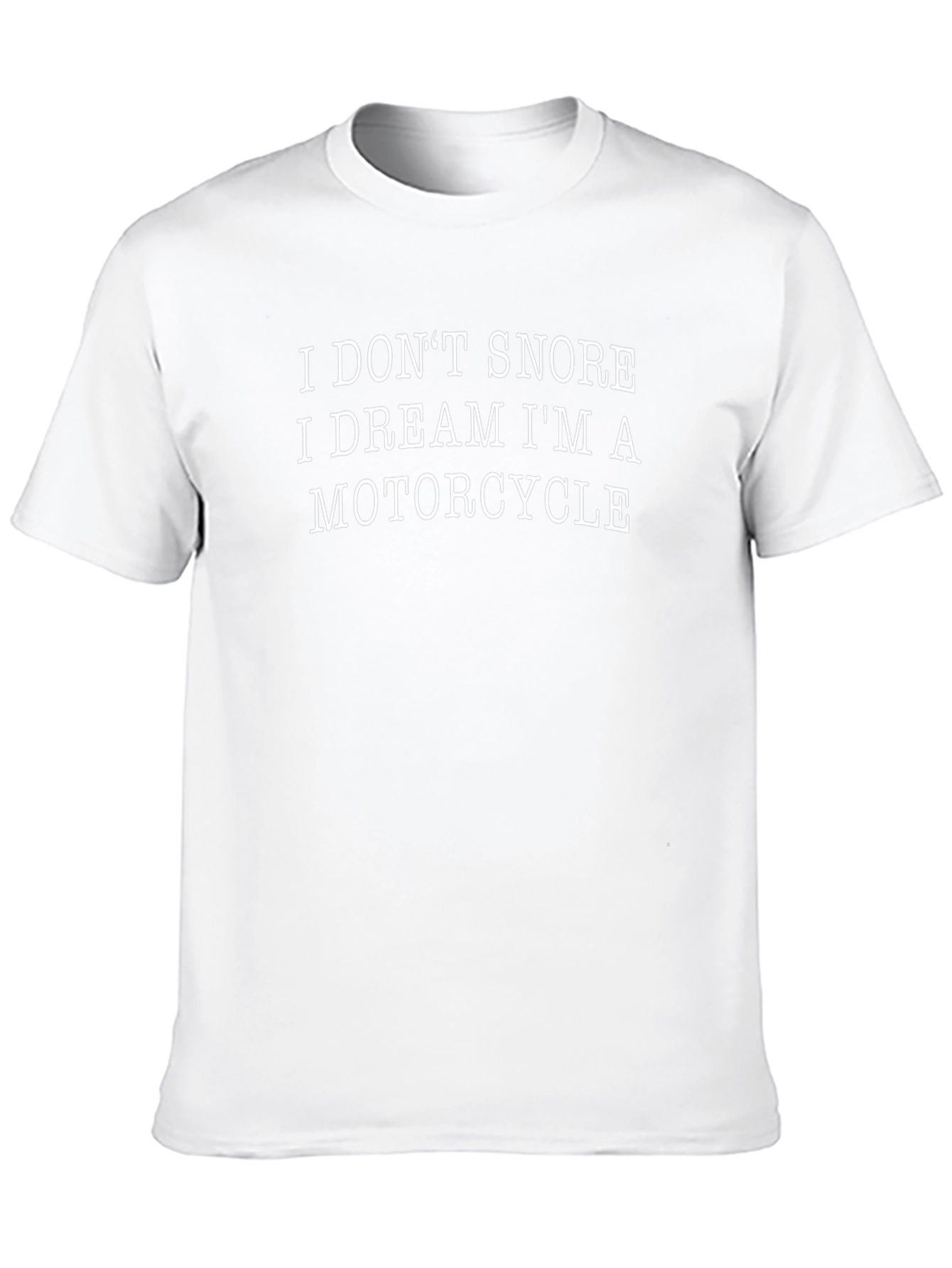 Motorcycle Dream T-Shirt - Funny Snoring Tee