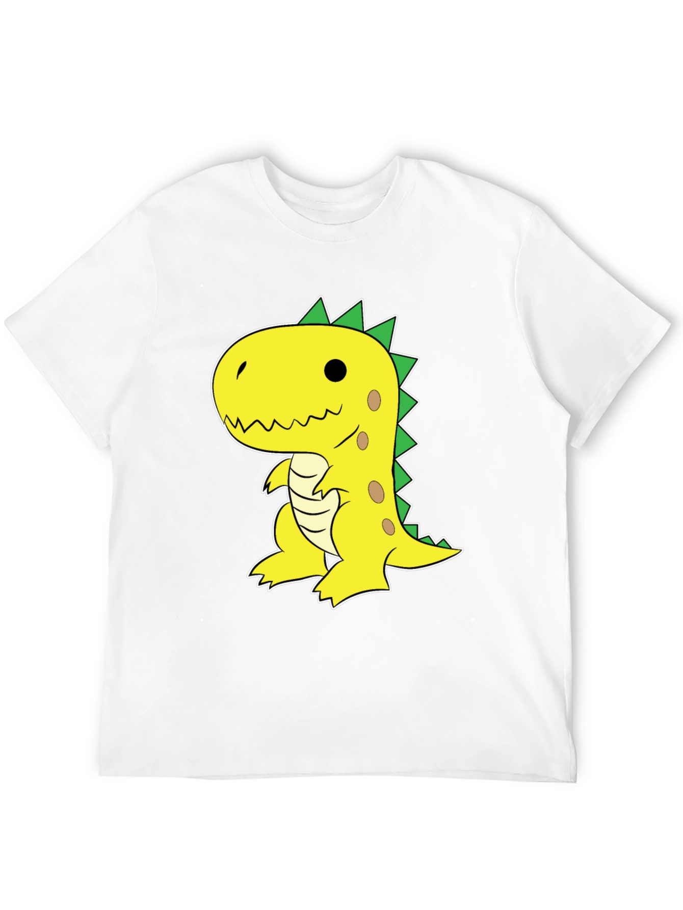 Dino Graphic Tee - Fun & Casual Black T-Shirt