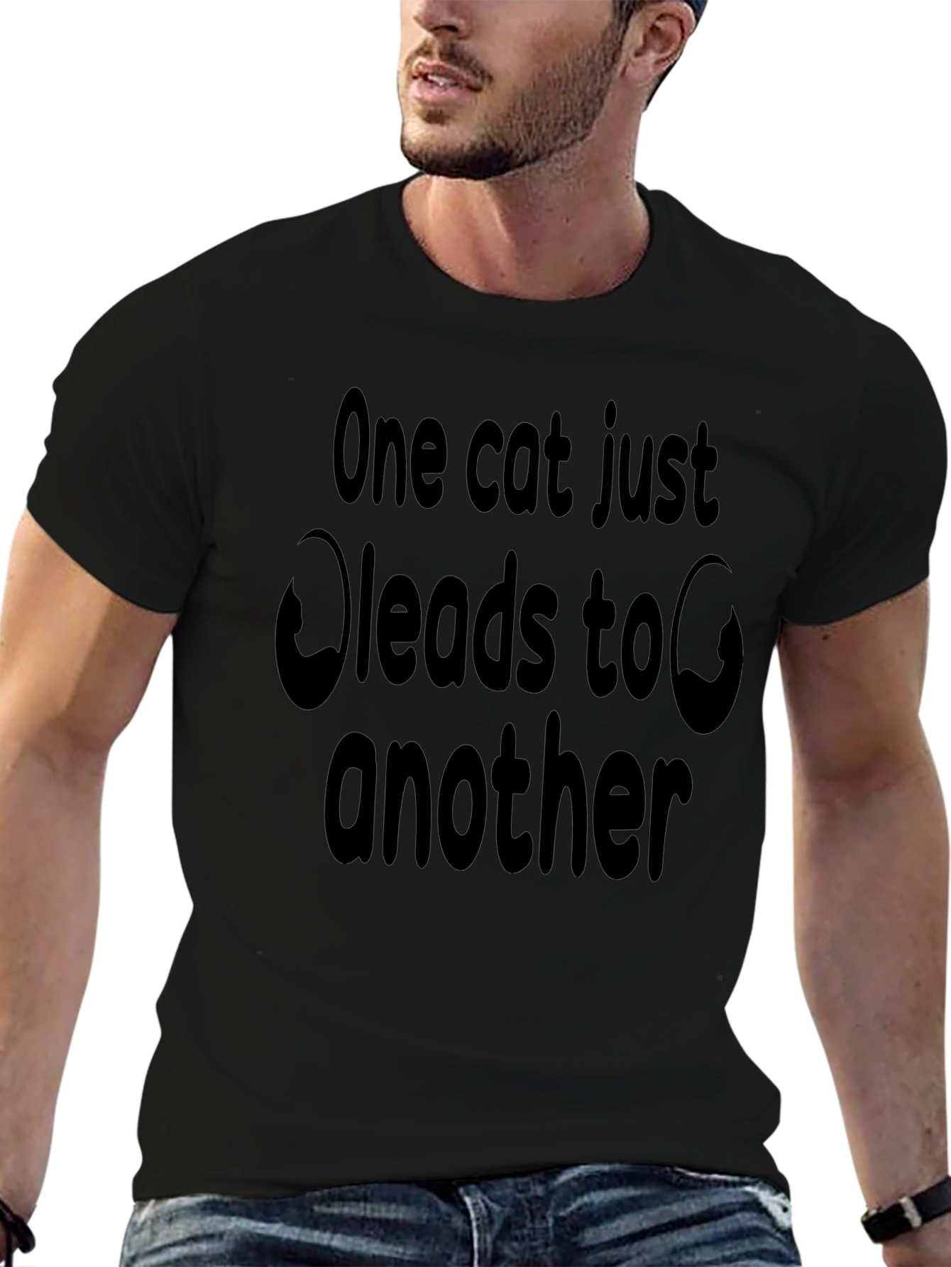 One Cat Leads to Another Graphic T-Shirt
