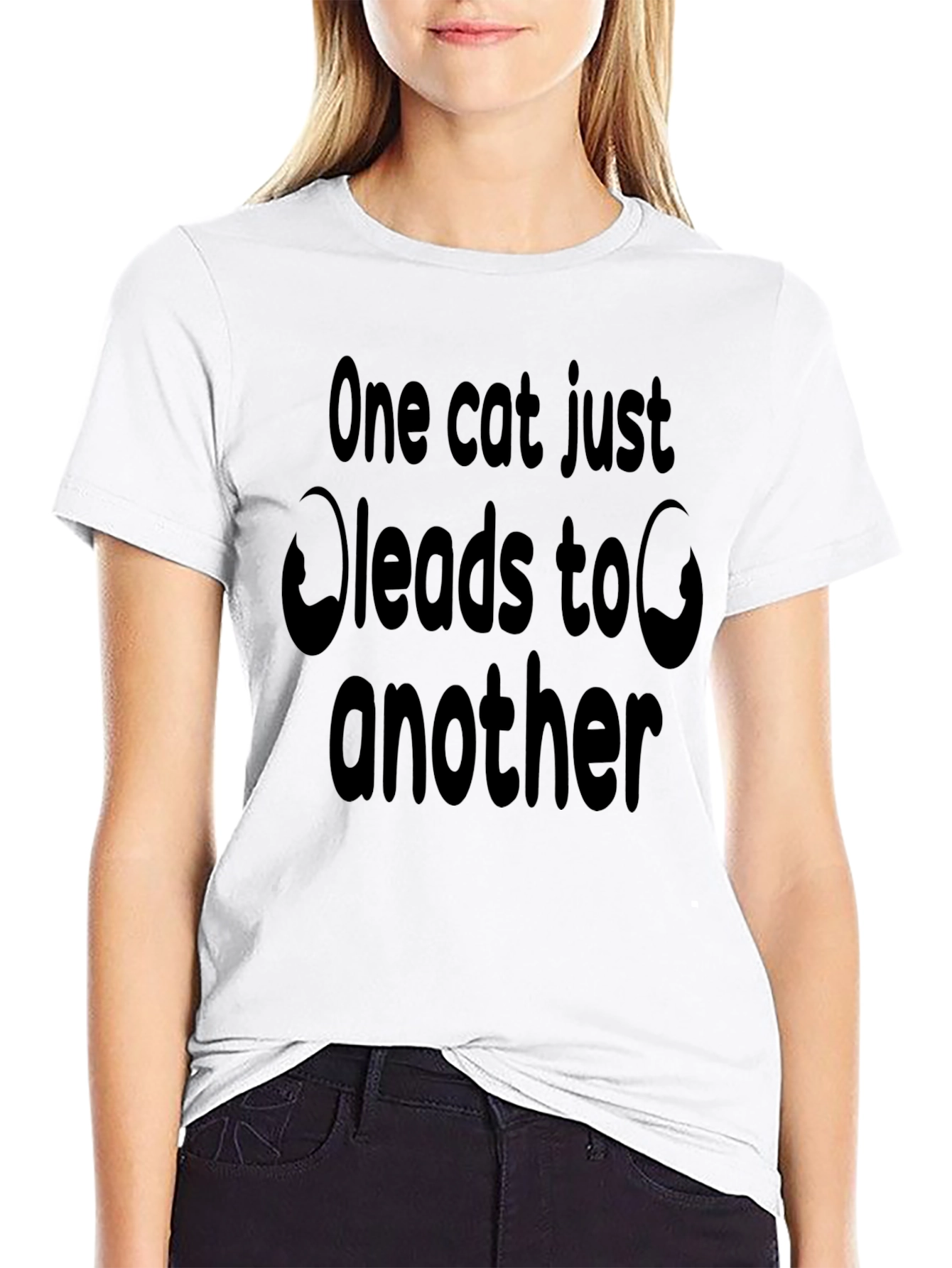 One Cat Leads to Another Graphic T-Shirt
