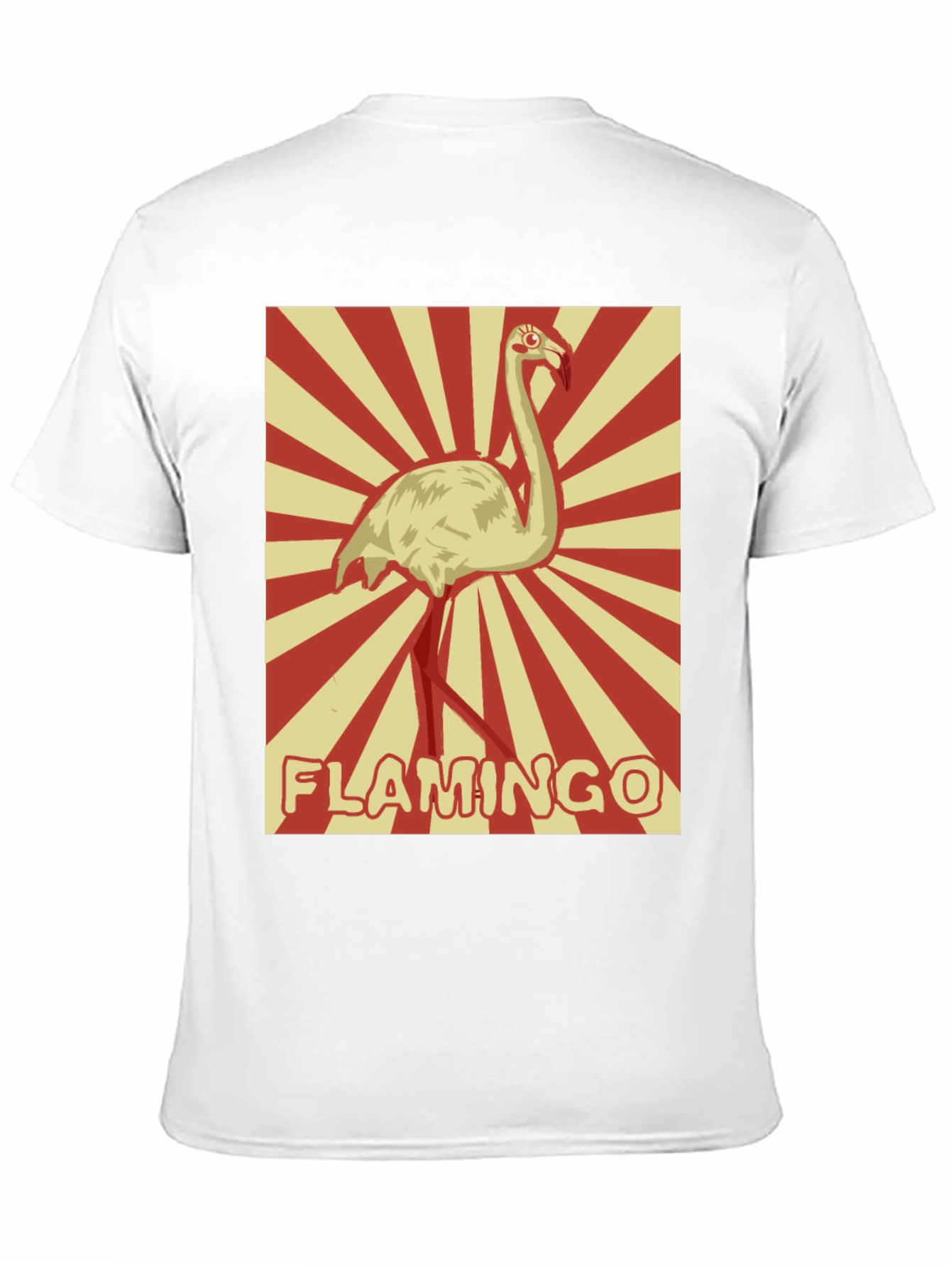 Retro Flamingo Graphic T-Shirt