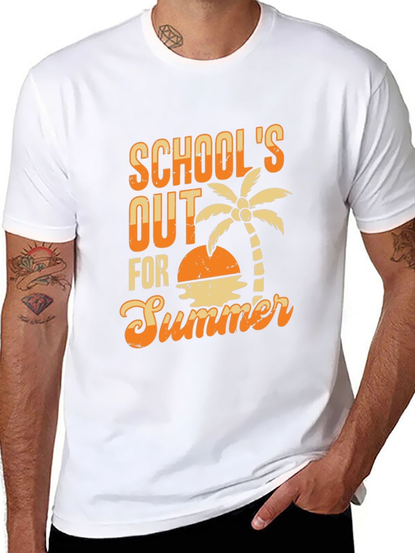Schools Out For Summer Graphic T-Shirt