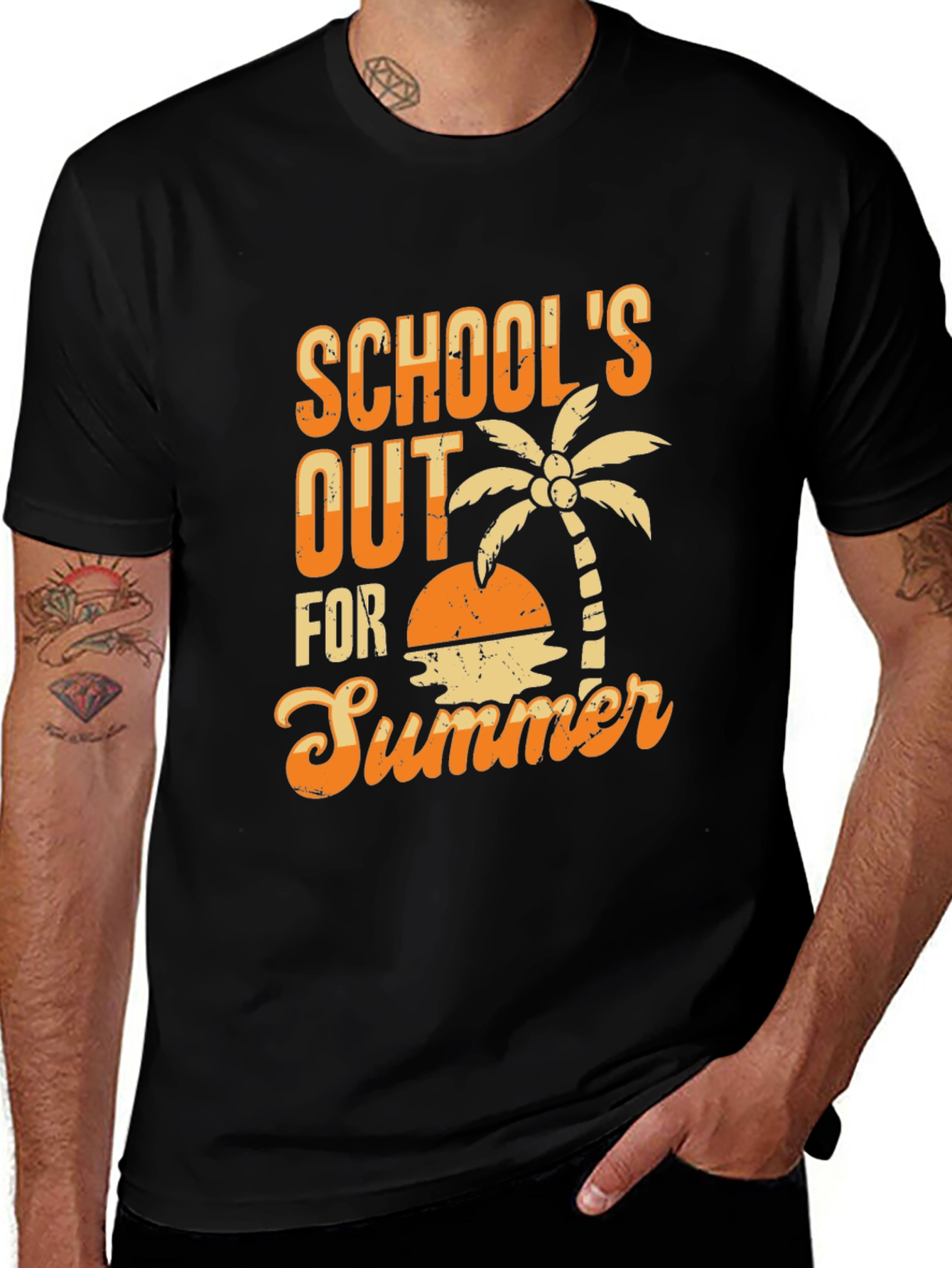 Schools Out For Summer Graphic T-Shirt