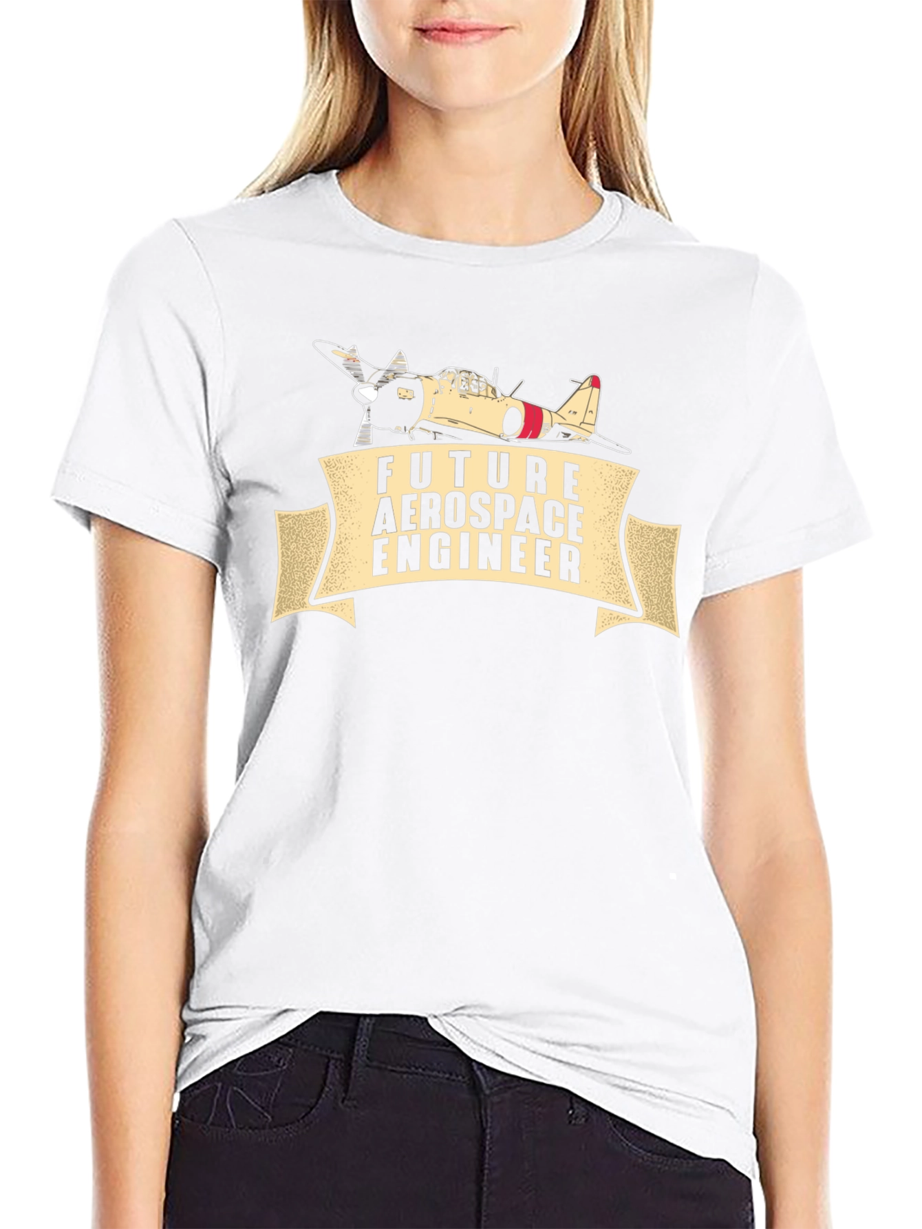 Future Aerospace Engineer Airplane T-Shirt