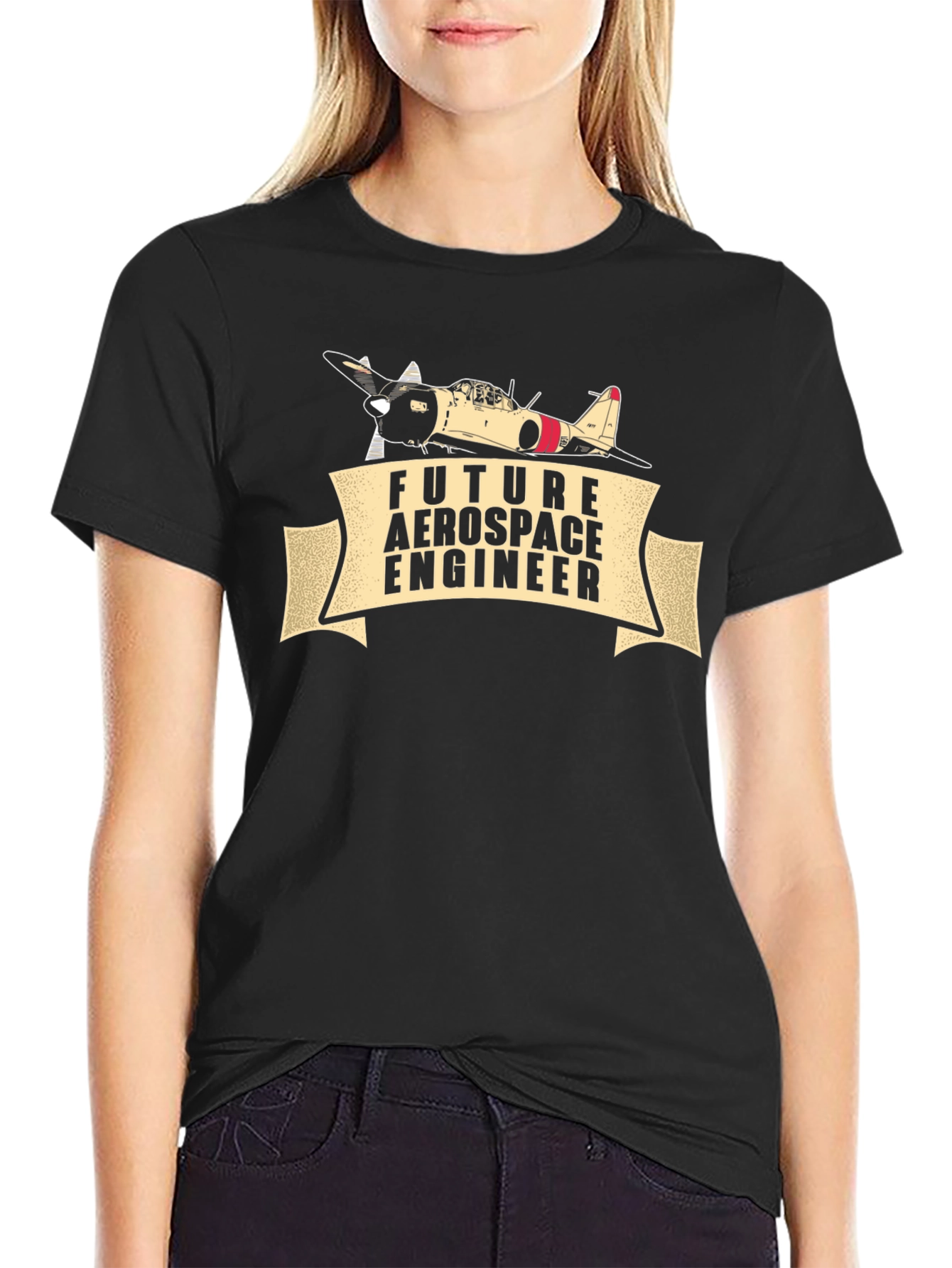 Future Aerospace Engineer Airplane T-Shirt