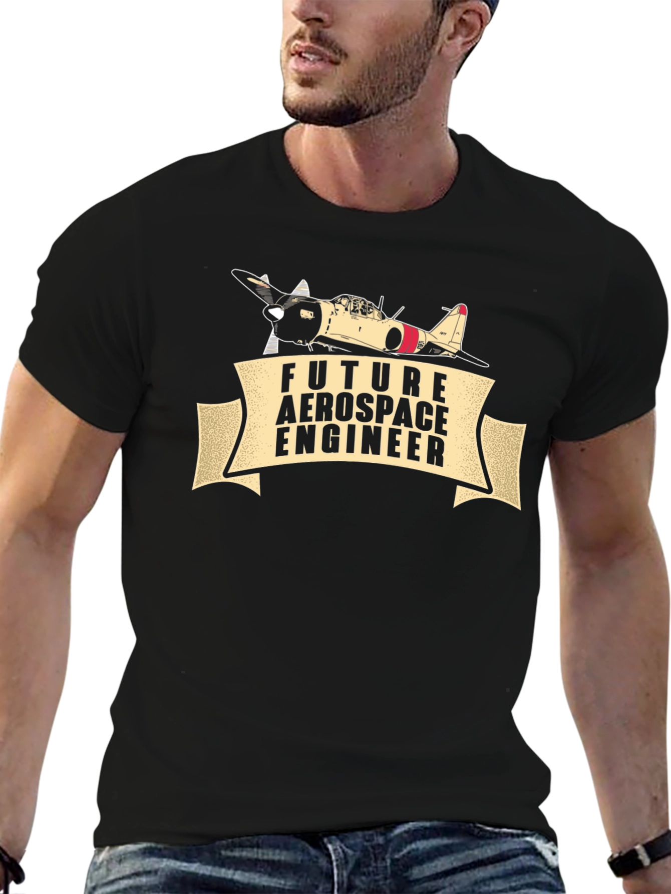 Future Aerospace Engineer Airplane T-Shirt