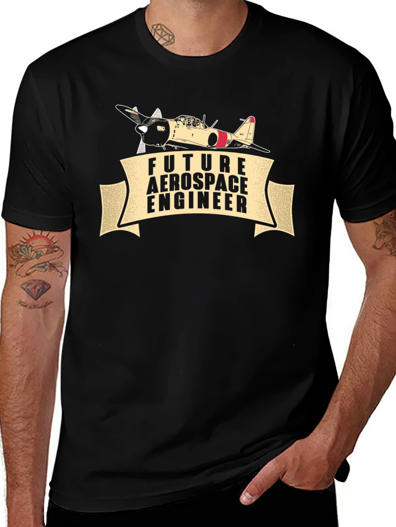 Future Aerospace Engineer Airplane T-Shirt