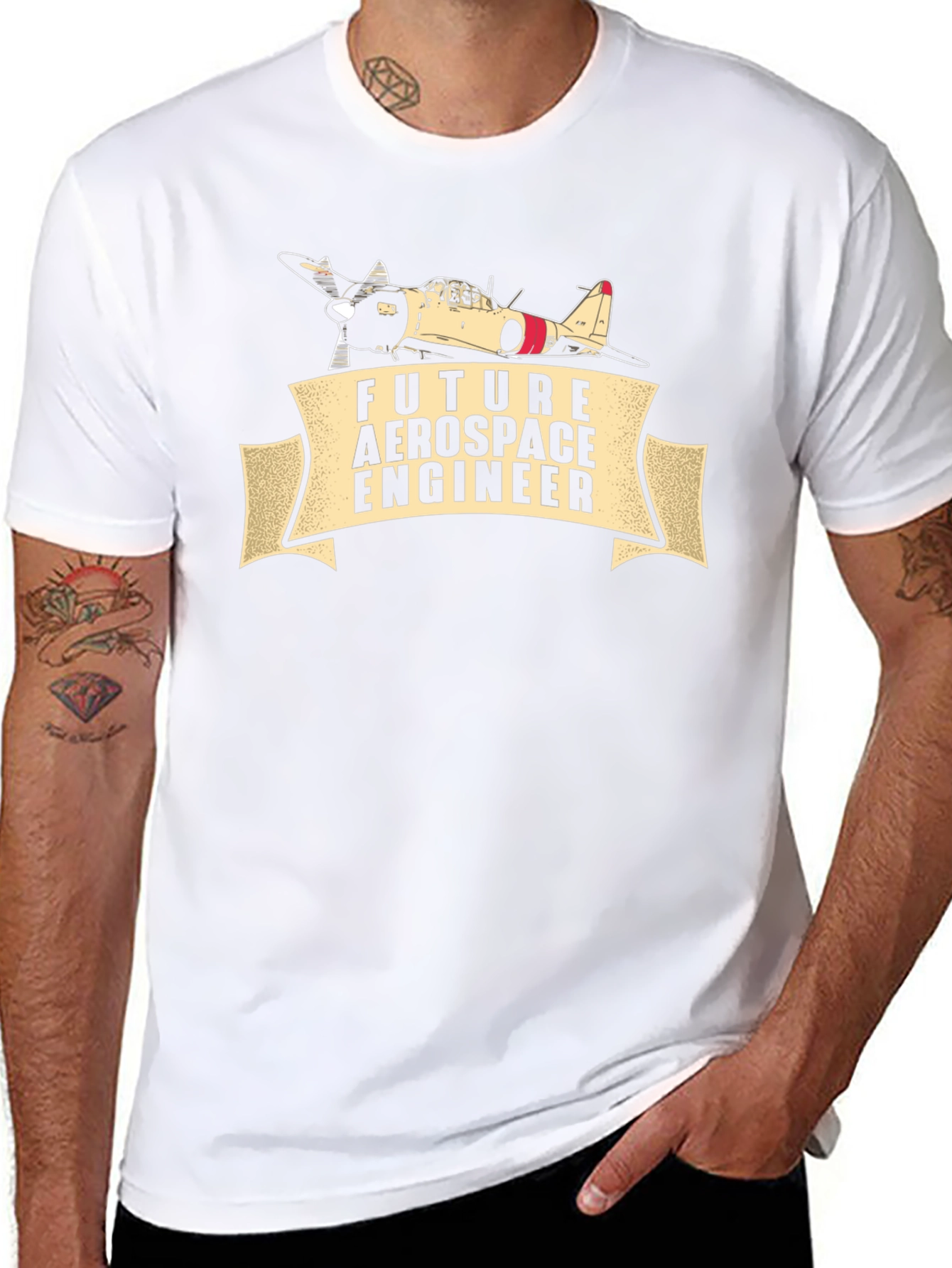 Future Aerospace Engineer Airplane T-Shirt