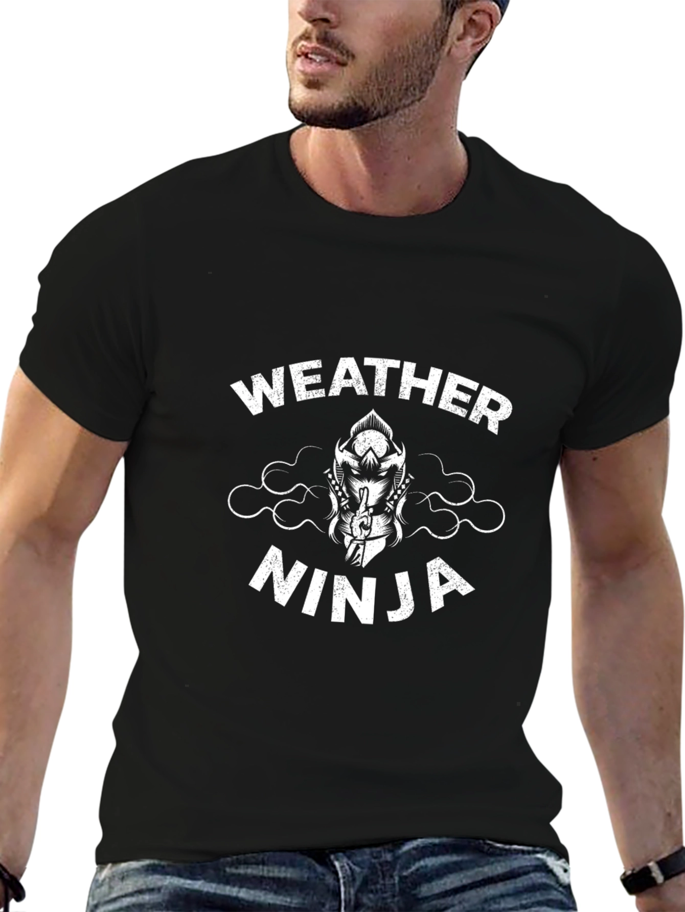 Weather Ninja T-Shirt - Black