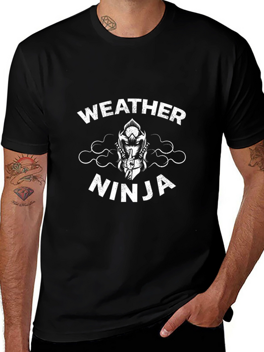 Weather Ninja T-Shirt - Black