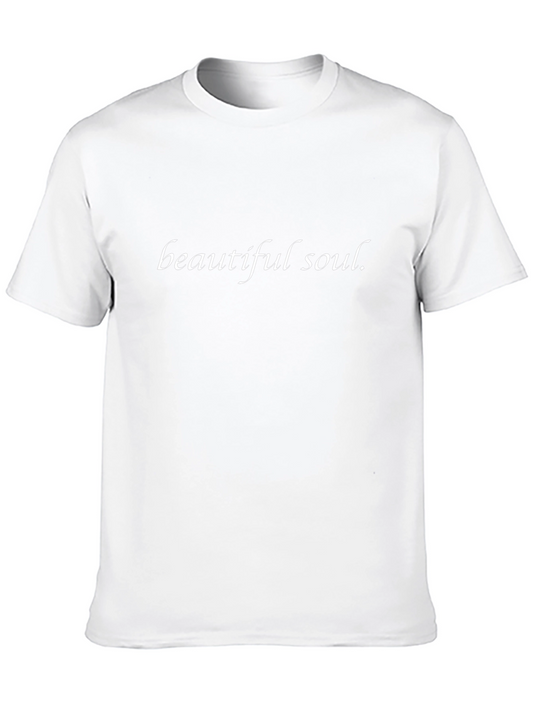 Beautiful Soul Black Graphic T-Shirt - Stylish & Comfortable