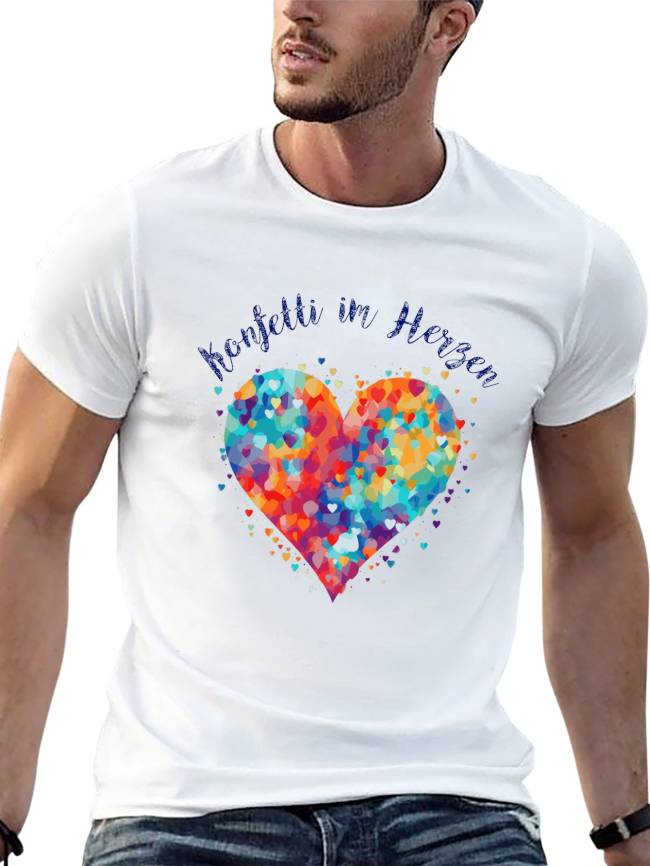 Colorful Hearts T-Shirt