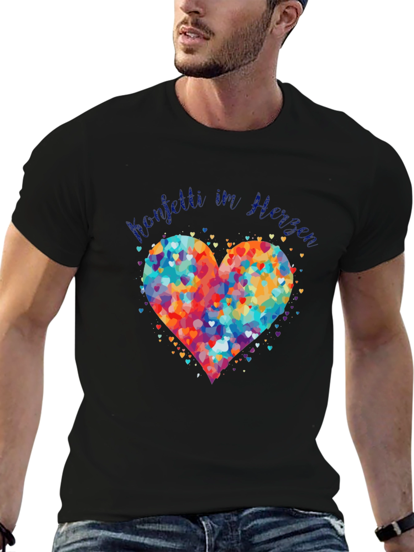 Colorful Hearts T-Shirt