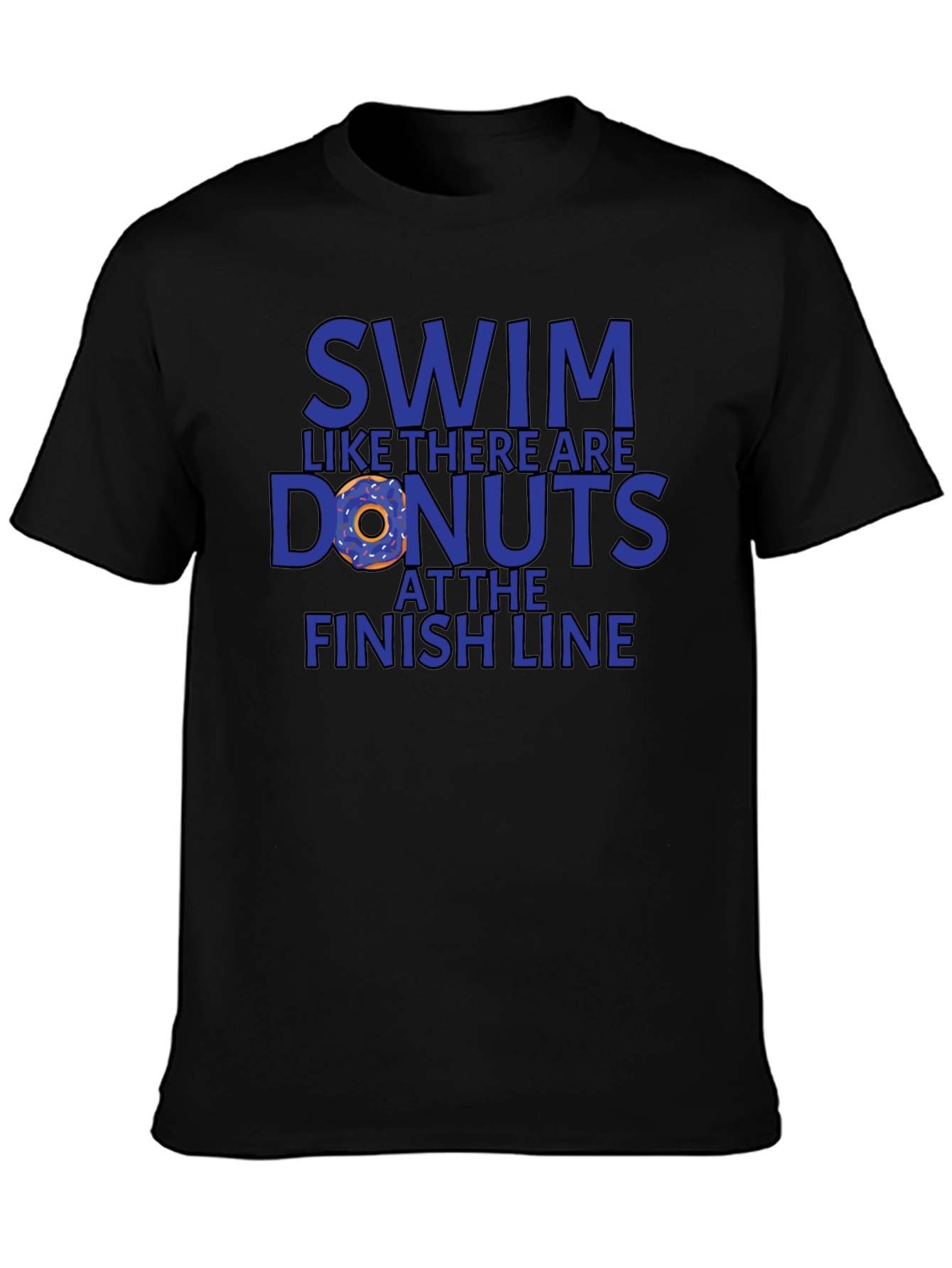 Swim for Donuts Graphic T-Shirt
