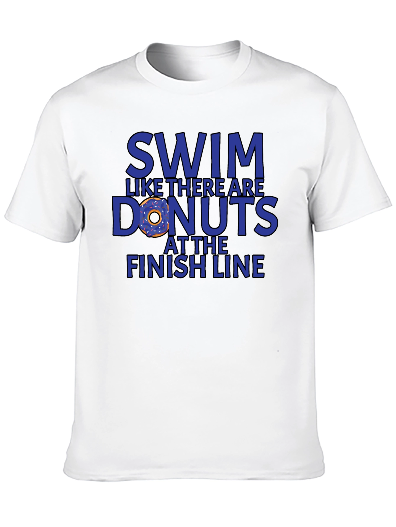 Swim for Donuts Graphic T-Shirt