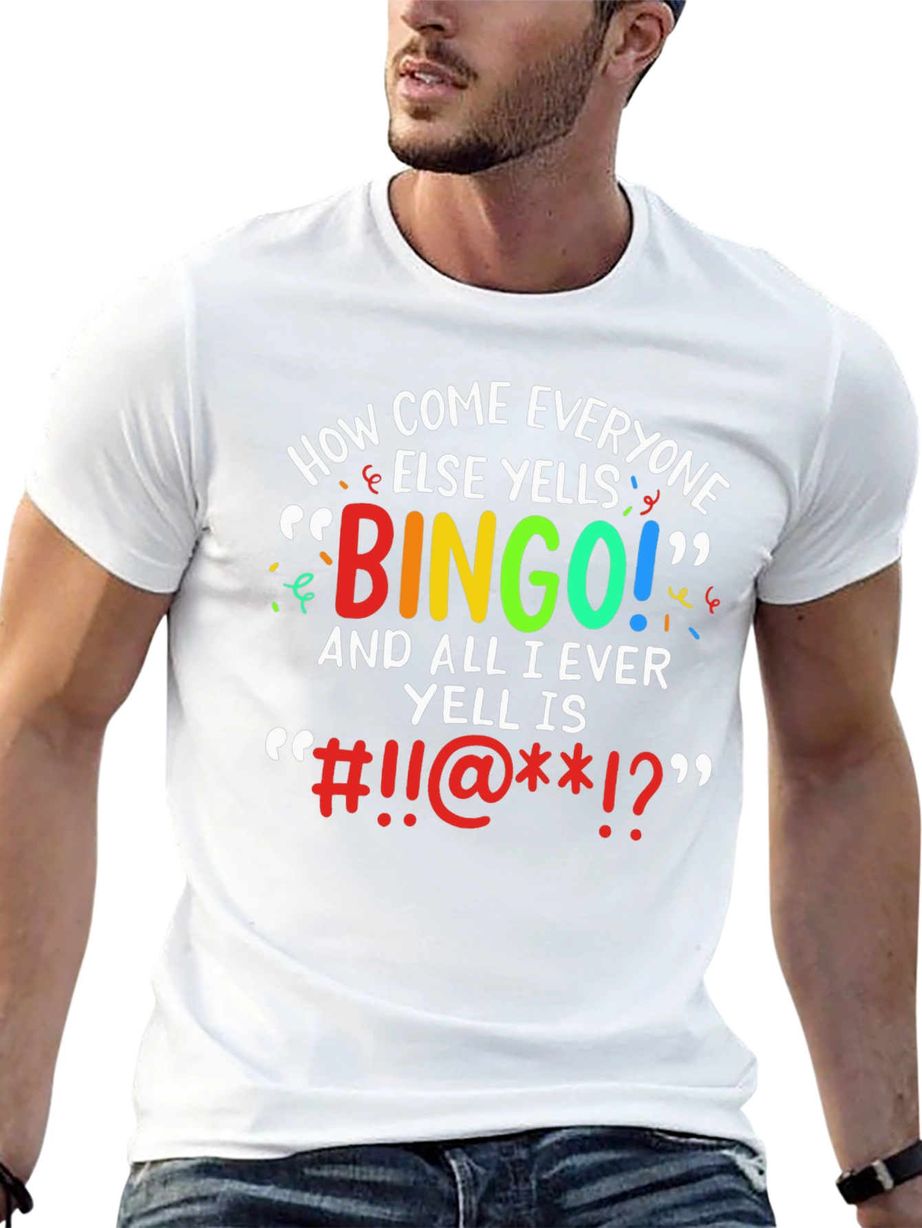 Bingo Frustration T-Shirt - Funny Sarcastic Tee