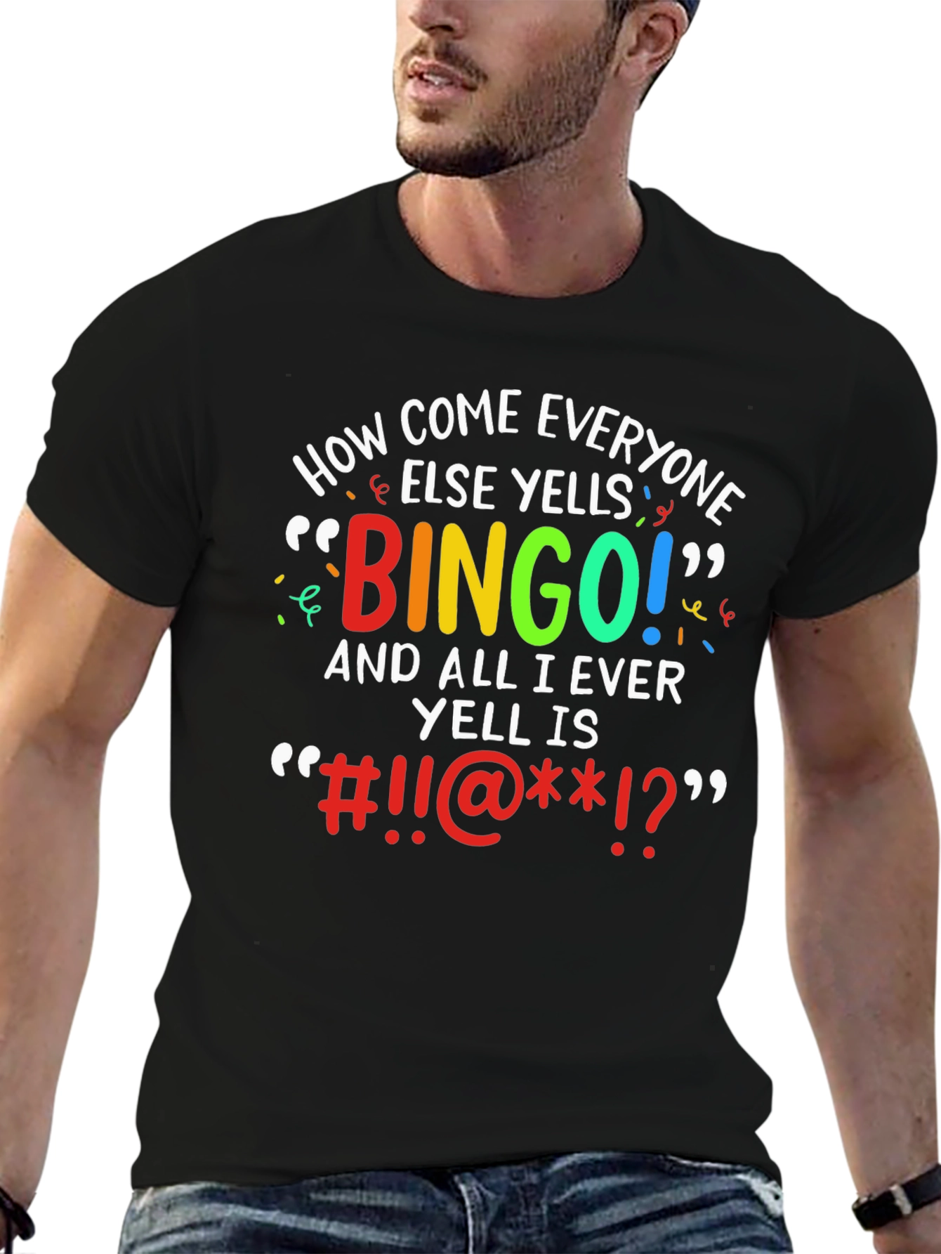 Bingo Frustration T-Shirt - Funny Sarcastic Tee