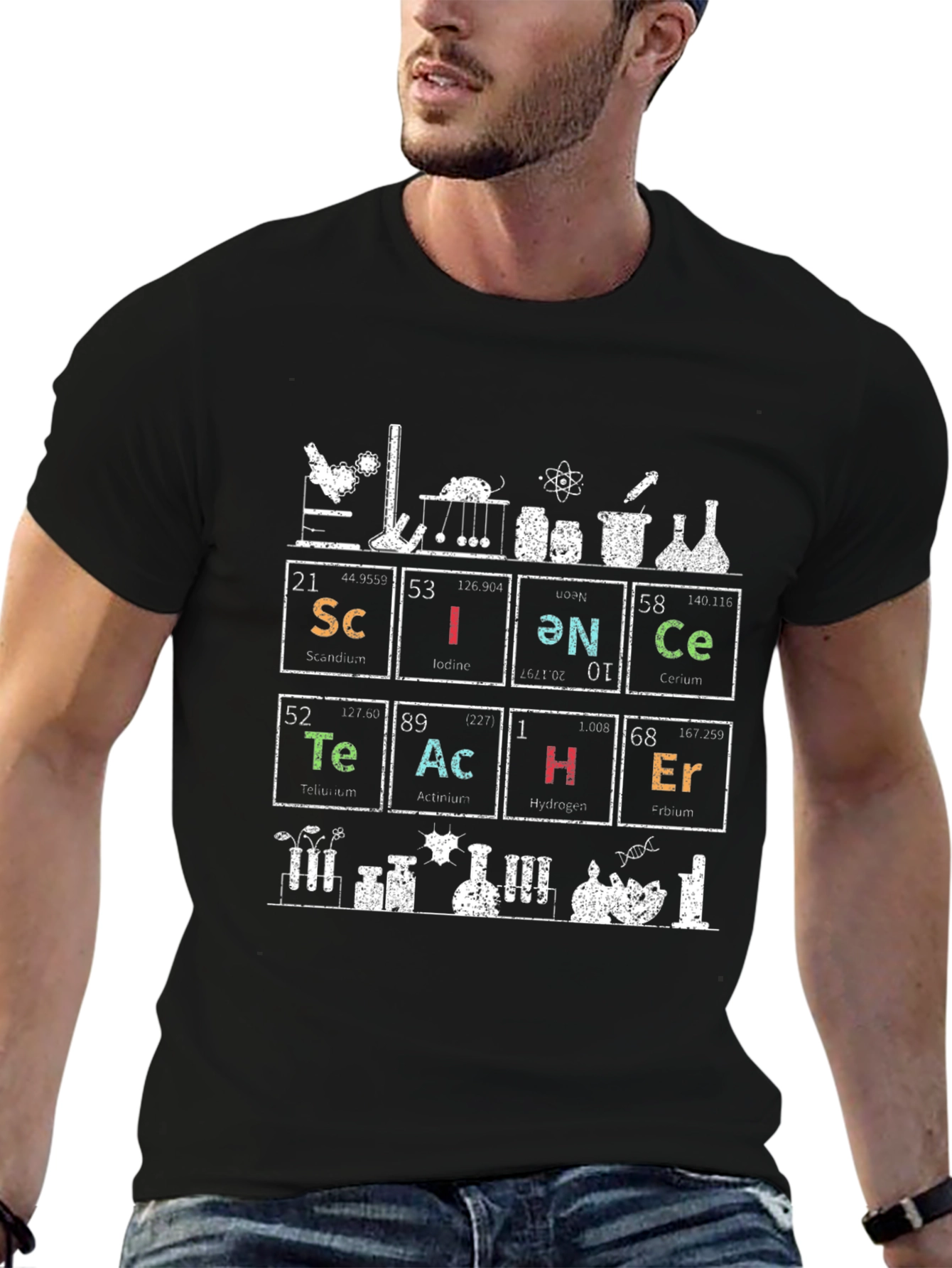 Science Teacher Periodic Table T-Shirt