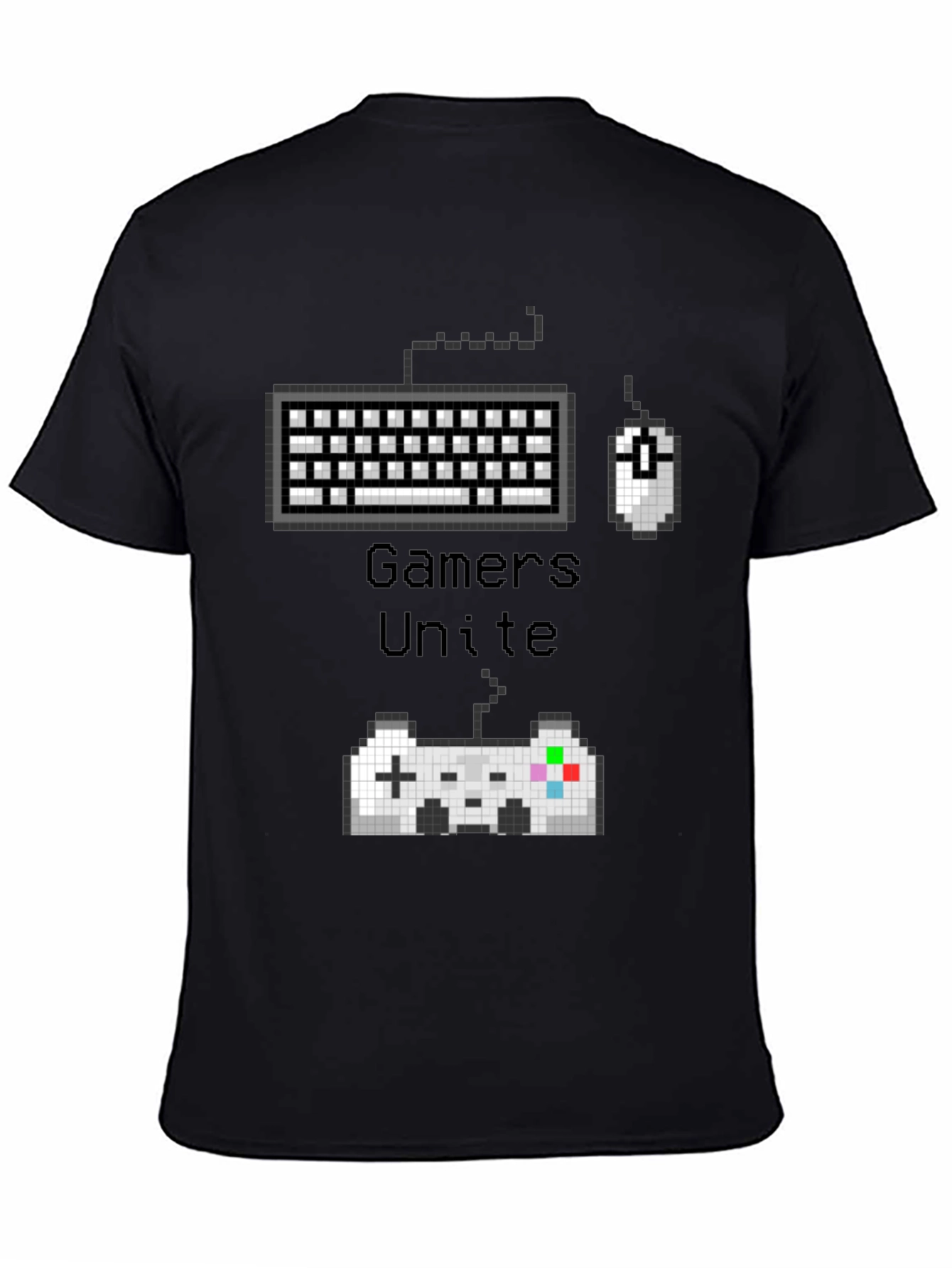 Gamers Unite Black T-Shirt