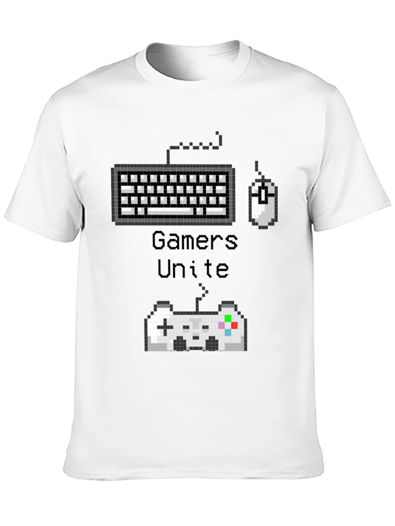 Gamers Unite Black T-Shirt