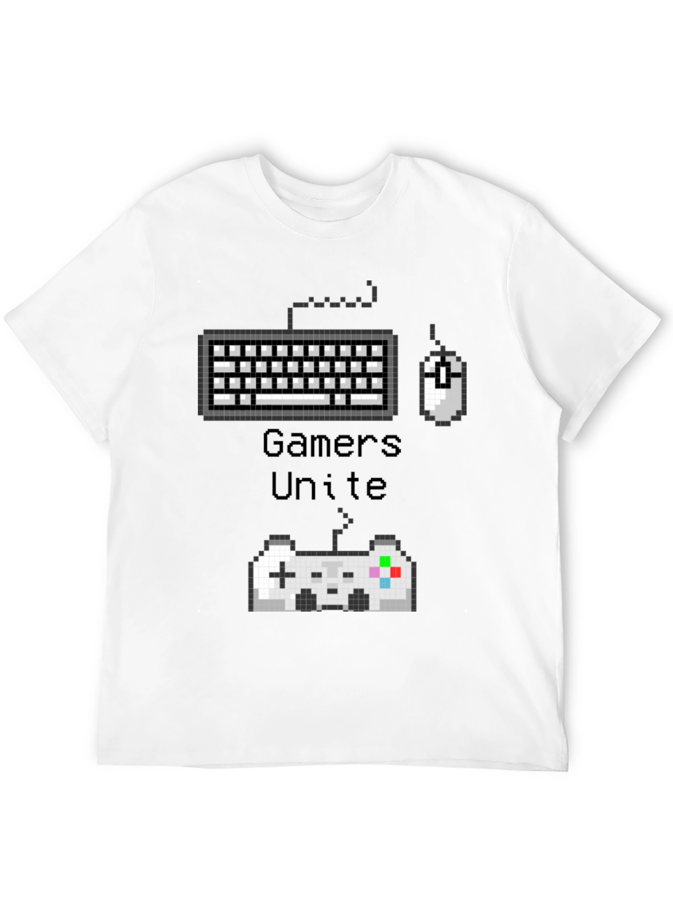 Gamers Unite Black T-Shirt