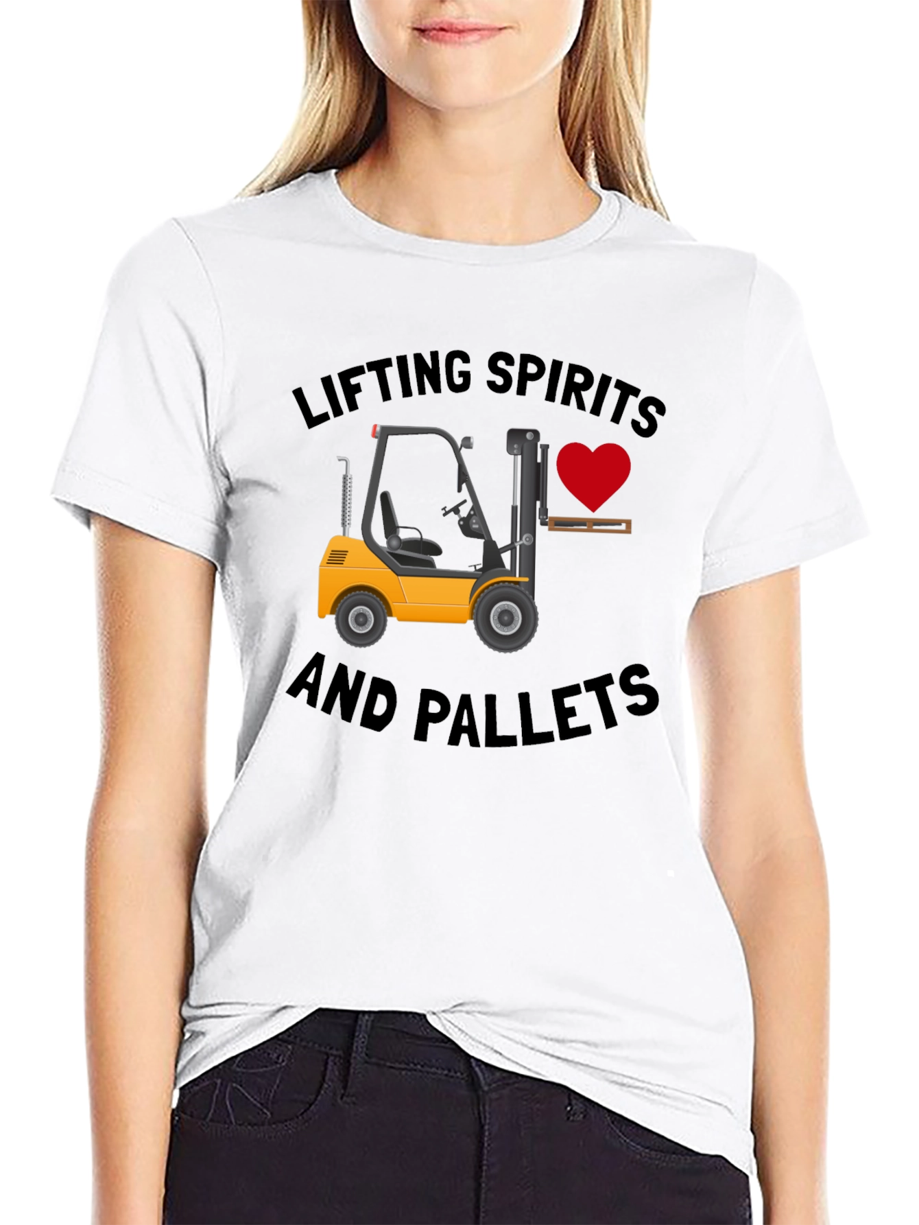 Lifting Spirits and Pallets T-Shirt