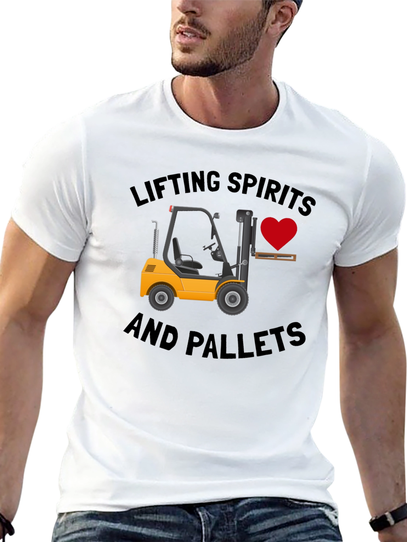 Lifting Spirits and Pallets T-Shirt