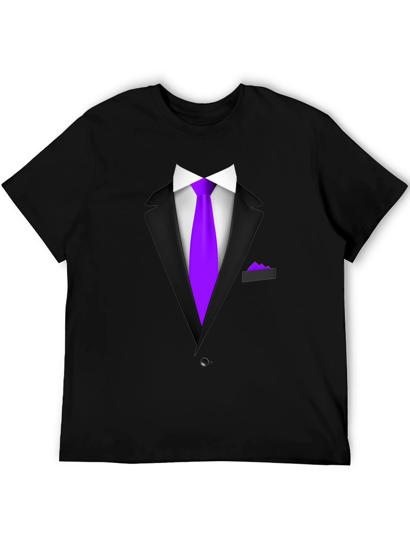 Suit & Tie Graphic Tee - Novelty Fashion